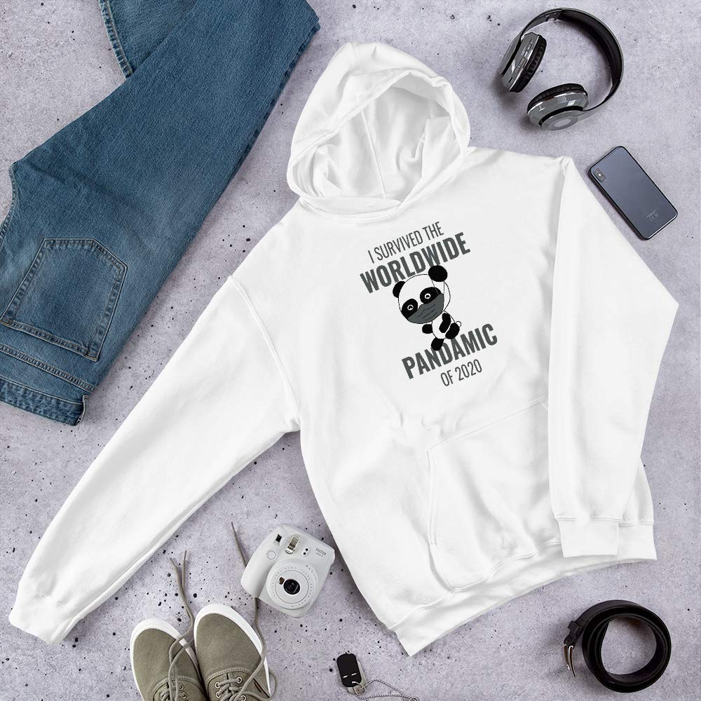 Funny Pandemic Hoodie - Quarantine & Social Distancing Gifts for Men & Women - Perfect for Work From Home, Zoom Meetings & Safe Outings