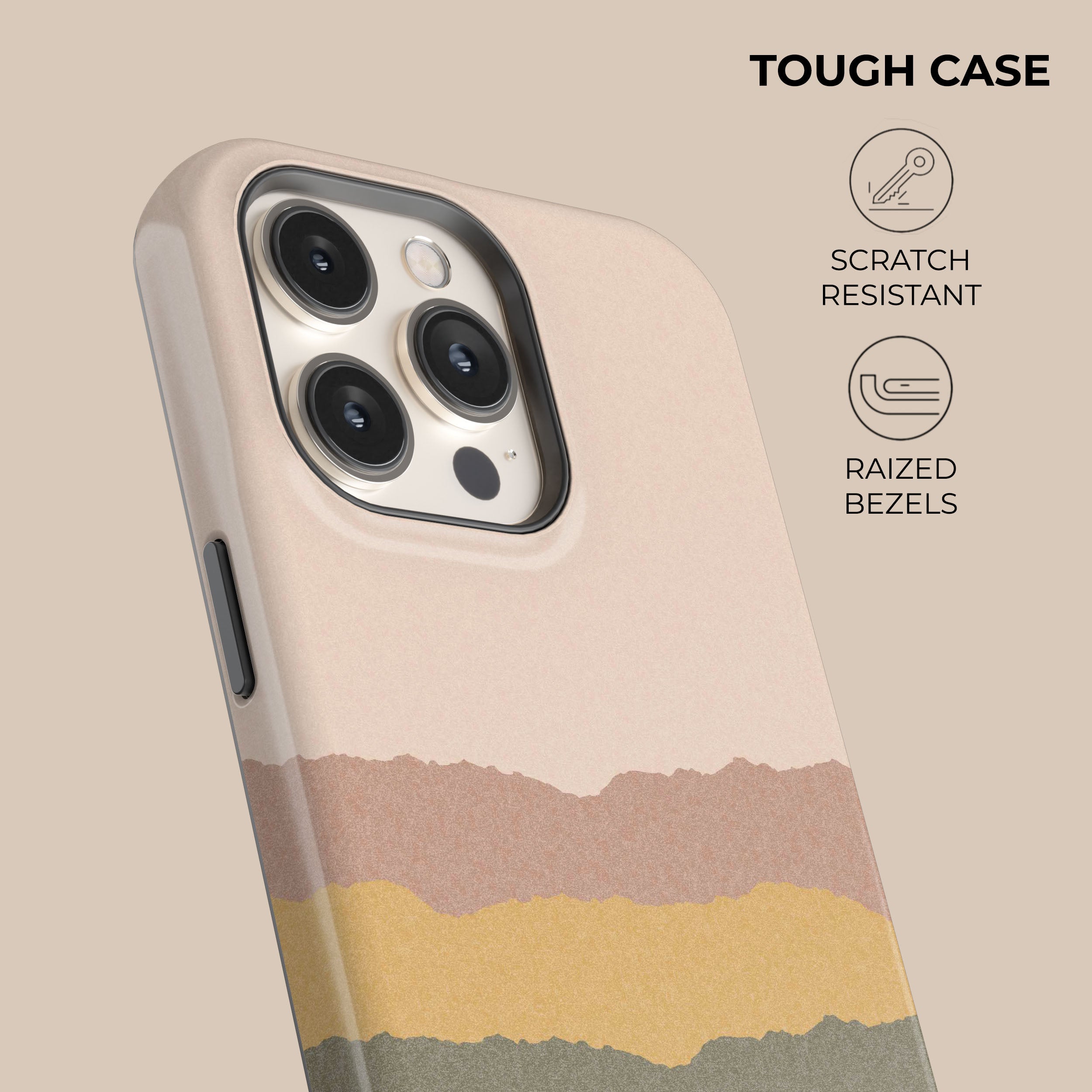 Horizon Layers Shockproof Phone Case - Durable Protective Cover for iPhone & Android - Perfect for Outdoor, Travel & Everyday Use