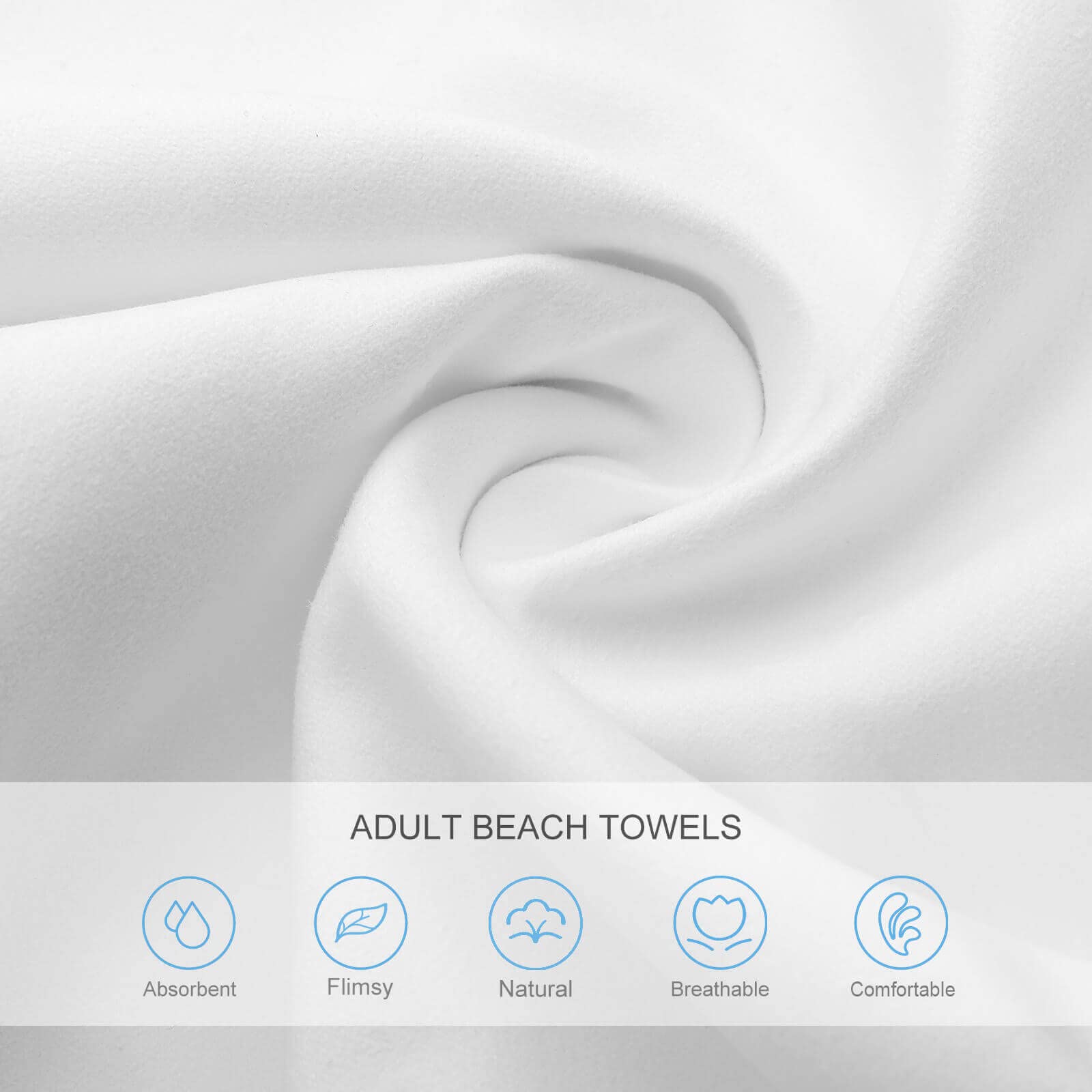 Quick Dry Absorbent Travel Towel - Halloween Michael Myers Design - Lightweight Sand Free Beach & Swim Towel for Pool, Gym, Camping, Travel