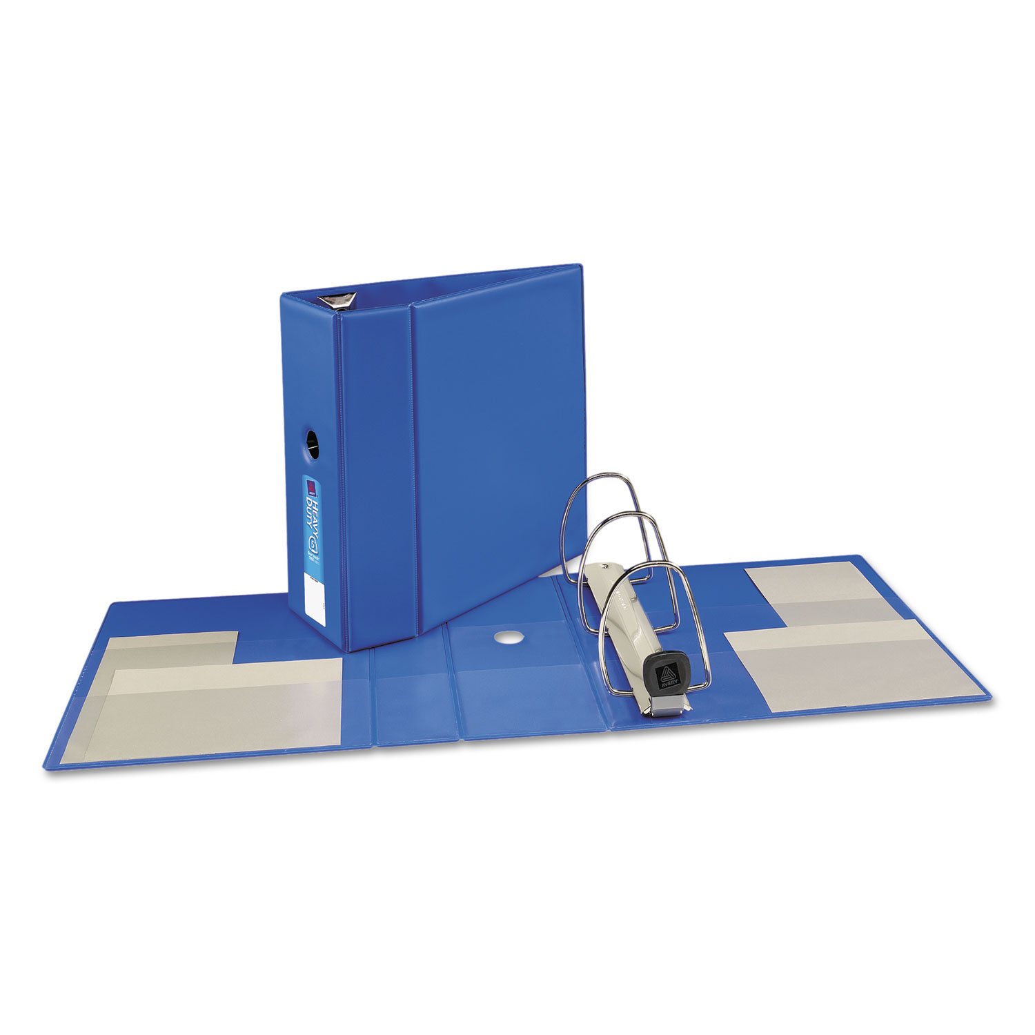Avery Heavy-Duty 3-Ring Binder with D-Ring - 2 Inch White Binder for School, Office & Business Organization - Durable Document Binder for Reports, Presentations & Filing