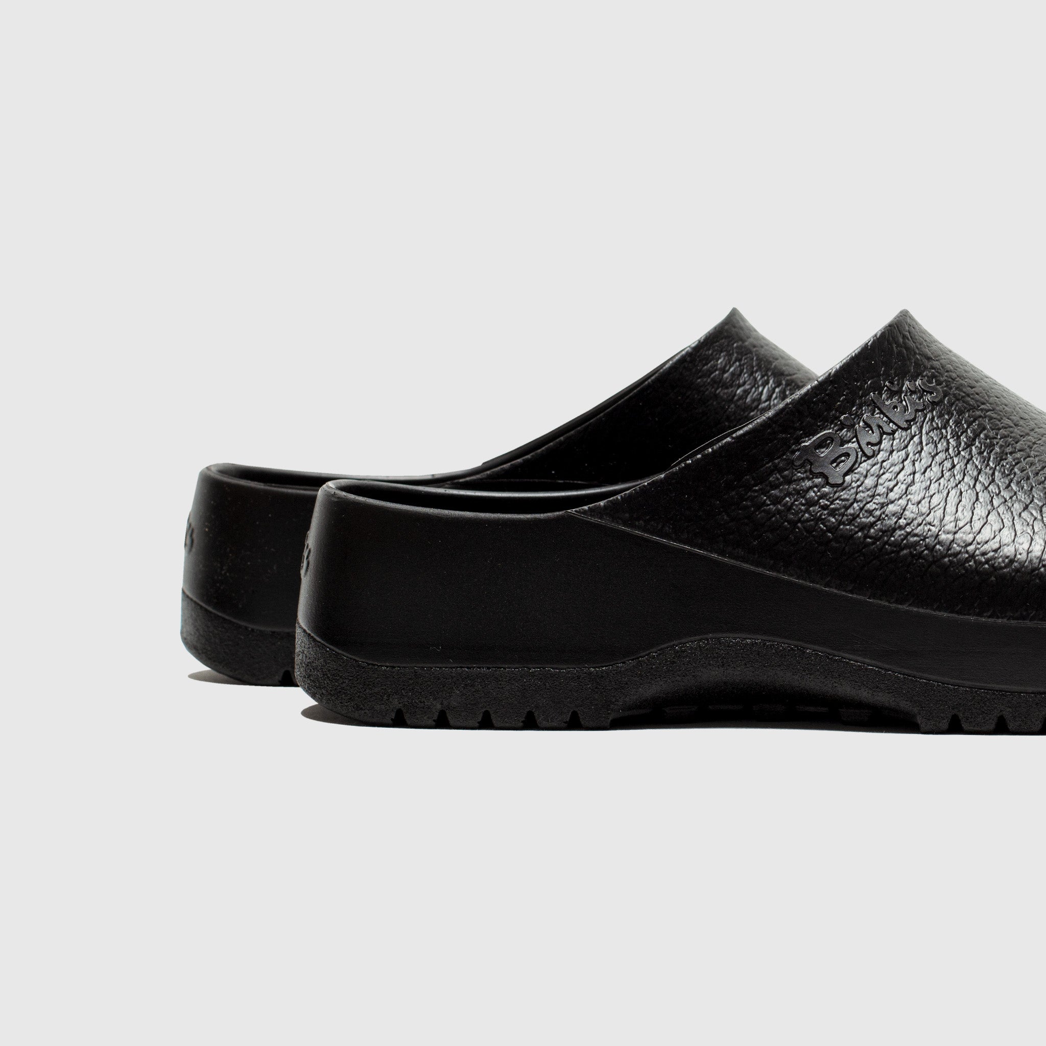 Super Birki Black Unisex Clogs - Comfortable & Durable Shoes for Nurses, Chefs & Healthcare Workers - Perfect for Work, Kitchen & Hospital Use
