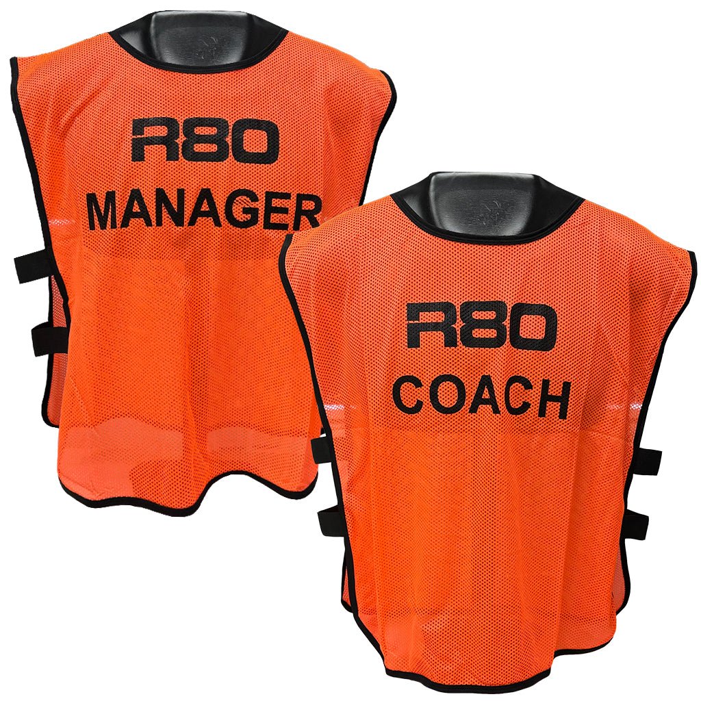 Coach & Manager Printed Bibs - Durable & Stylish Aprons for Cooking, Grilling & Serving - Perfect for BBQ, Kitchen & Catering Events