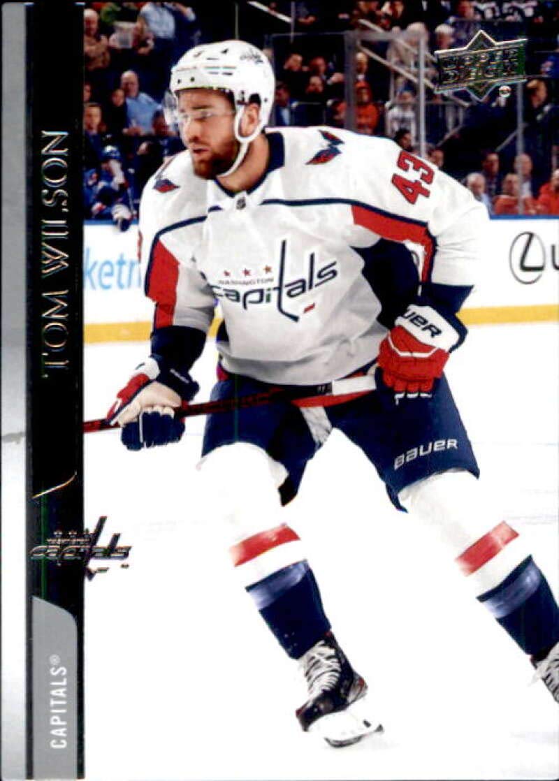 2020-21 Upper Deck #442 Tom Wilson Washington Capitals Hockey Card - NHL Collectible for Fans & Trading - Perfect for Memorabilia Displays & Sports Collections