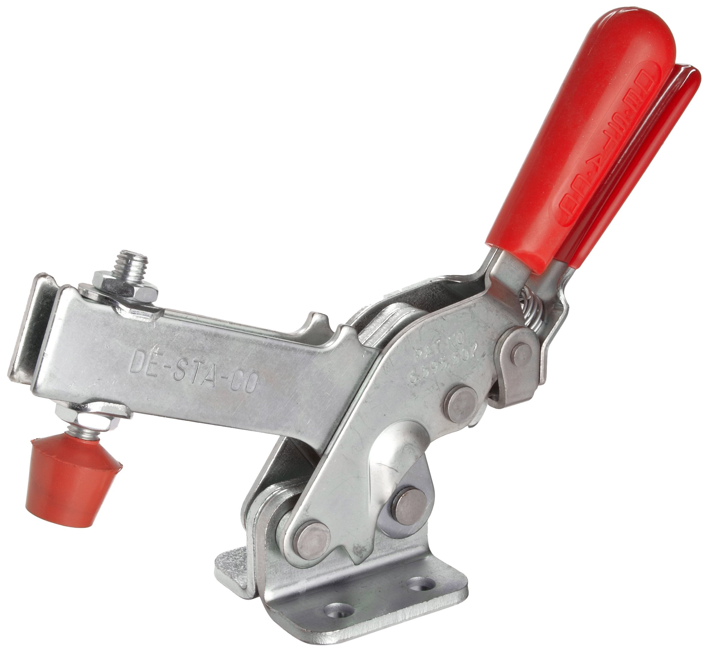 DE-STA-CO 2010-UR Vertical Hold-Down Clamp - Heavy Duty Workholding Tool for Woodworking, Metalworking & Industrial Applications - Perfect for CNC Machines, Assembly Lines & Workshop Use