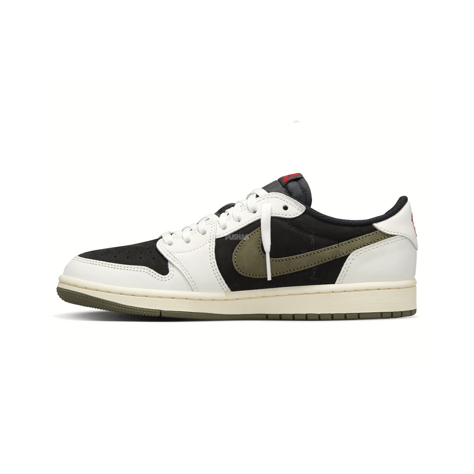 Air Jordan 1 Retro Low OG SP 'Travis Scott Olive' Women's Sneakers (2023) - Stylish Casual & Streetwear Fashion for Everyday Wear