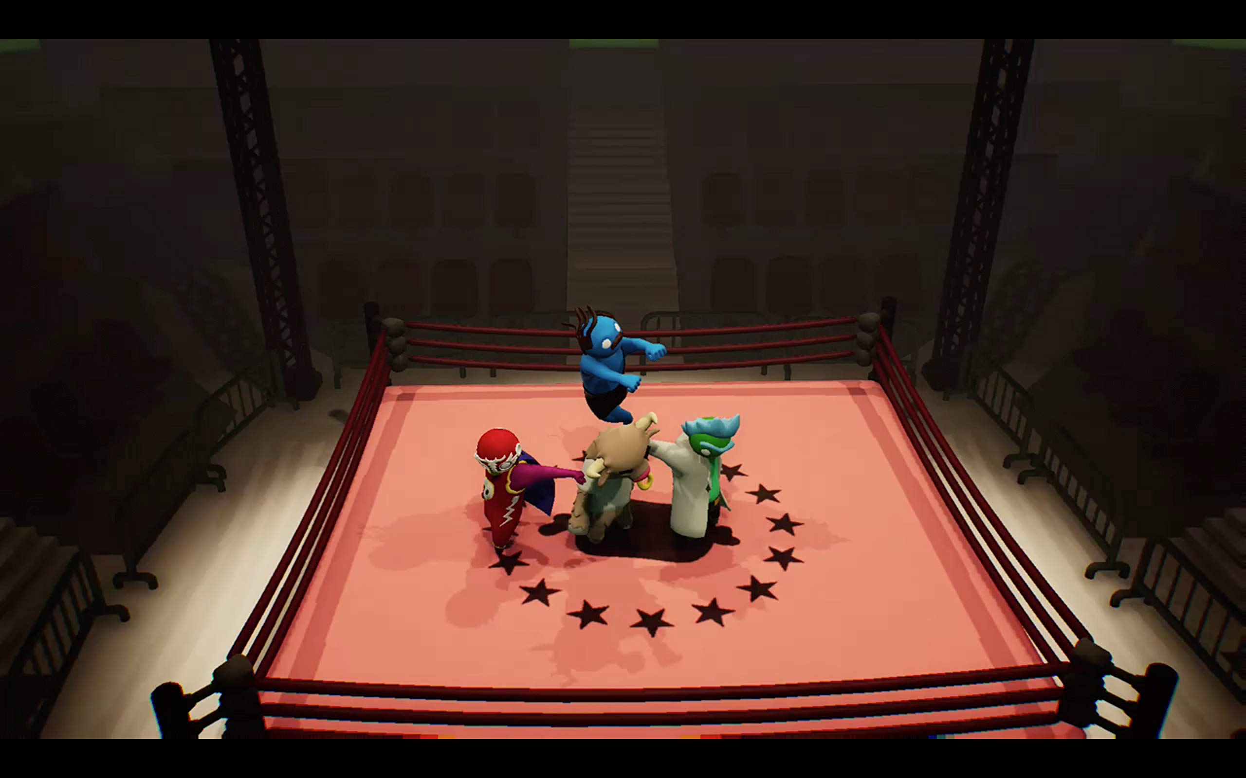 Gang Beasts PS4 Game - Multiplayer Party Fighting Video Game for PlayStation 4 | Fun for Game Nights, Family Gatherings & Friends Hangouts