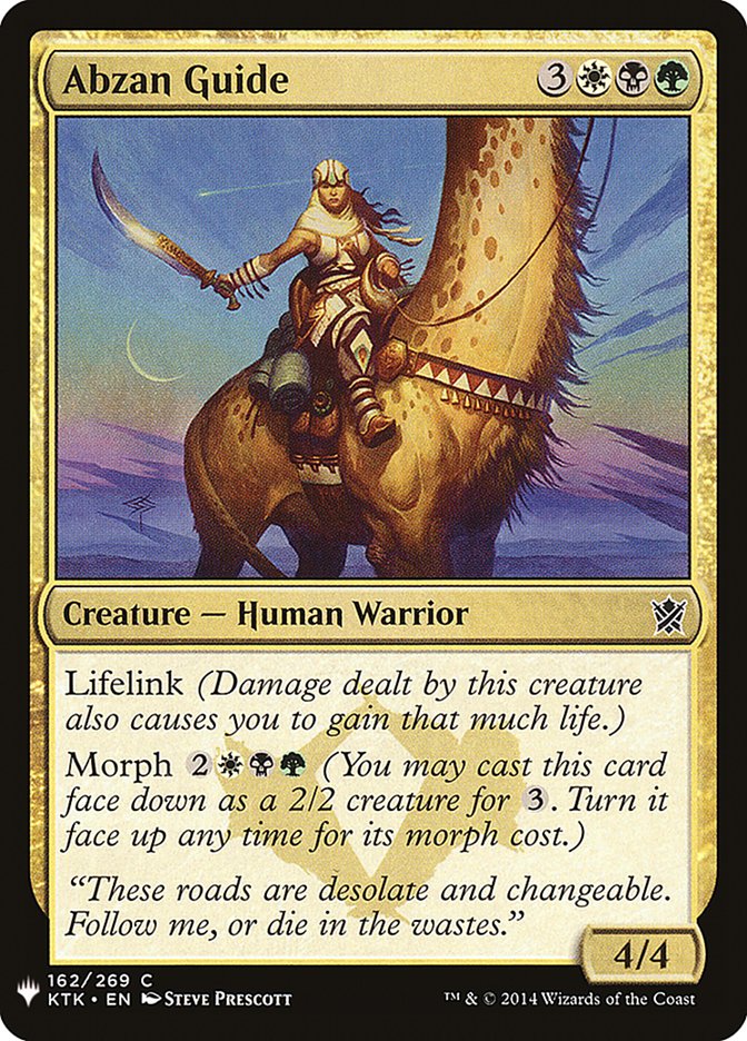 Abzan Guide [Mystery Booster] - MTG Magic The Gathering Card - Perfect for Commander, Modern & Casual Play