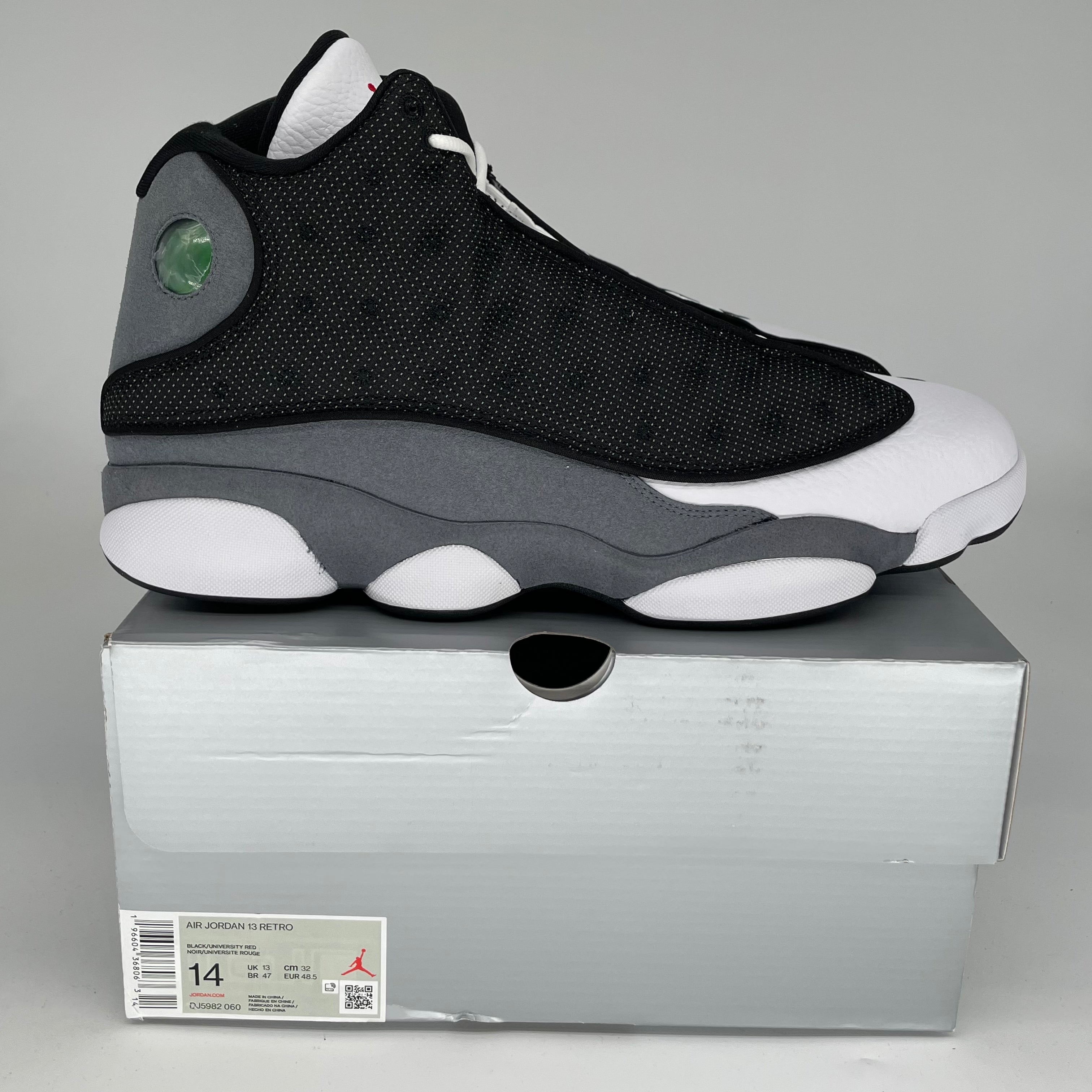 AIR JORDAN 13 Retro Black Flint Men's Basketball Shoes Size 14 - DJ5982-060 | Authentic Sneakers for Basketball, Streetwear & Sneaker Collection