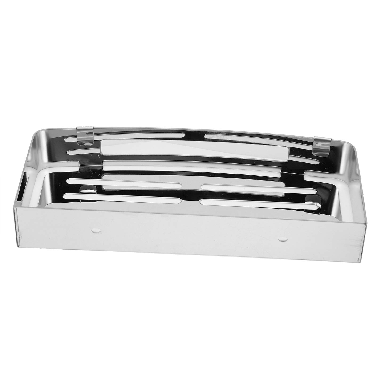 Aqur2020 Rust-Resistant Bathroom Shelf Organizer - Durable Stainless Steel Shower Storage Basket for Shampoo, Soap & Toiletries - Perfect for Bathroom, Washroom & Kitchen Organization