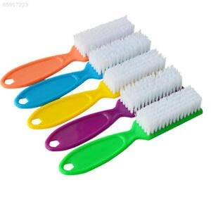 JIARKA Fingernail Cleaning Brush - 5 Pack Durable Nail Scrubber for Men & Women - Perfect for Salon, Home, and Travel Use