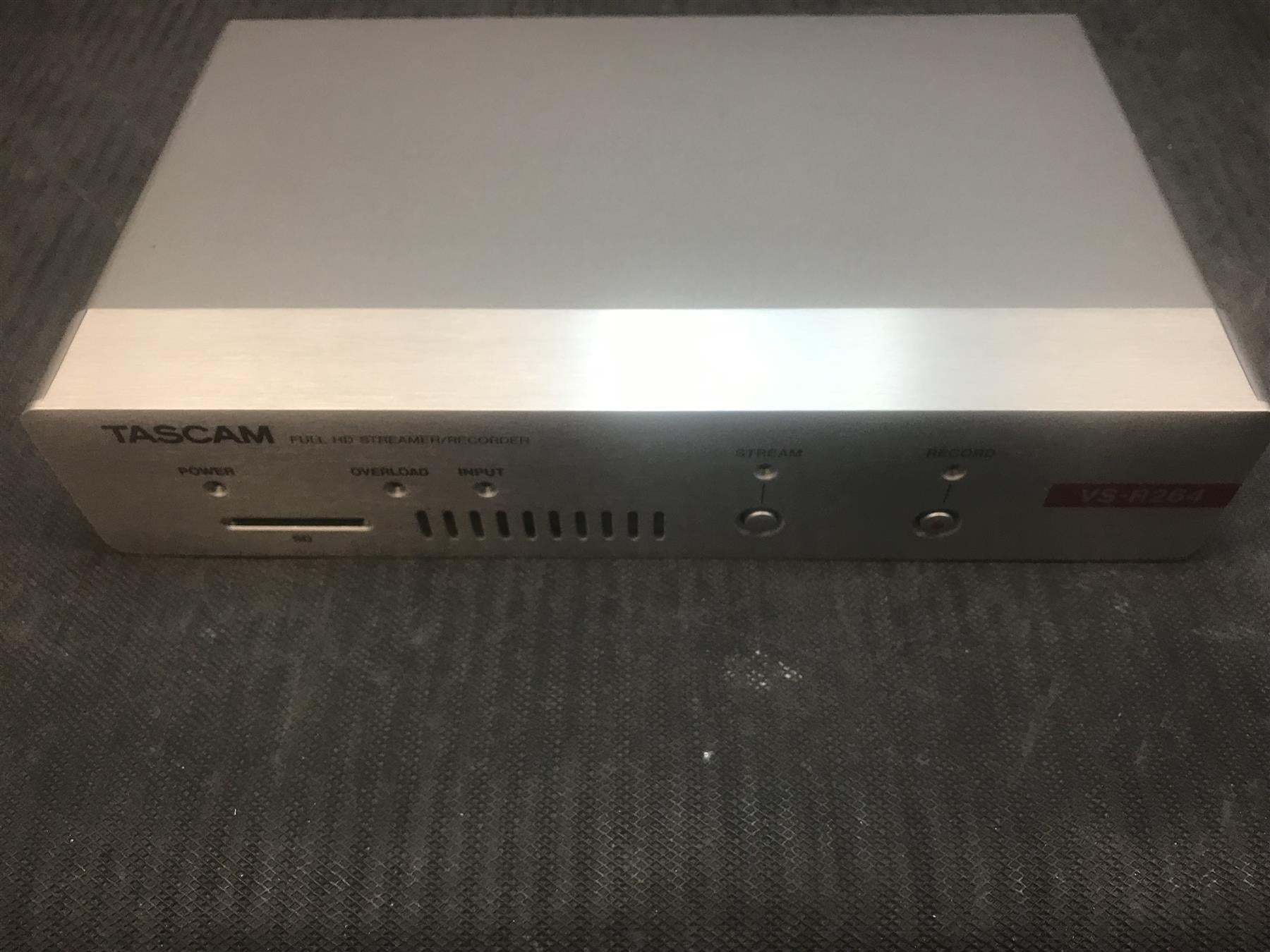 Tascam VSR 264 Stand Alone Full HD Video Encoder Decoder - HDMI Live Streaming Device for Professional Broadcast & Church Services (Open Box)