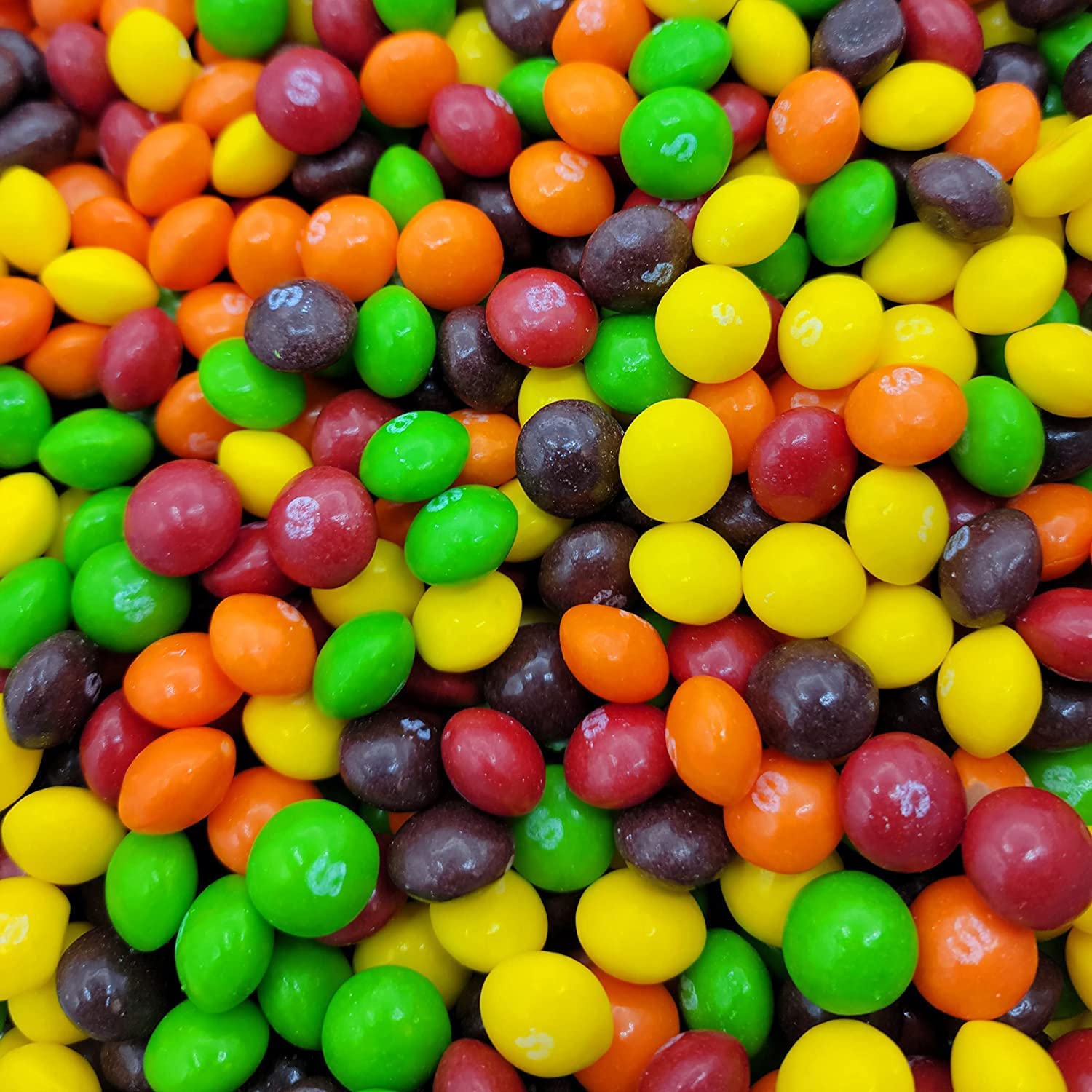 Original Bite Size Fruity Candy - 5 Classic Flavors Variety Pack (2.5lb Bulk) - Perfect for Parties, Halloween Treats & Office Snacks