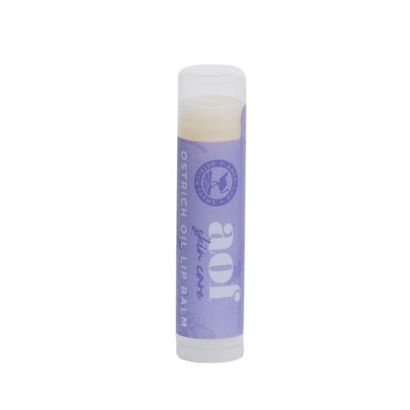 American Ostrich Farms Hydrating Lip Balm - Soothing & Moisturizing Lip Care for Dry Lips - Perfect for Daily Use, Travel, and Outdoor Activities