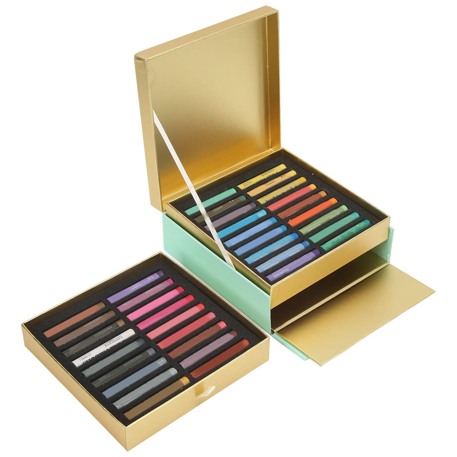 36 Colors Soft Oil Pastels Set for Art Painting & Drawing - Non-Toxic Blending Pastels, Professional Art Supplies for Kids & Adults - Perfect for Sketching, Coloring Books & DIY Craft Projects