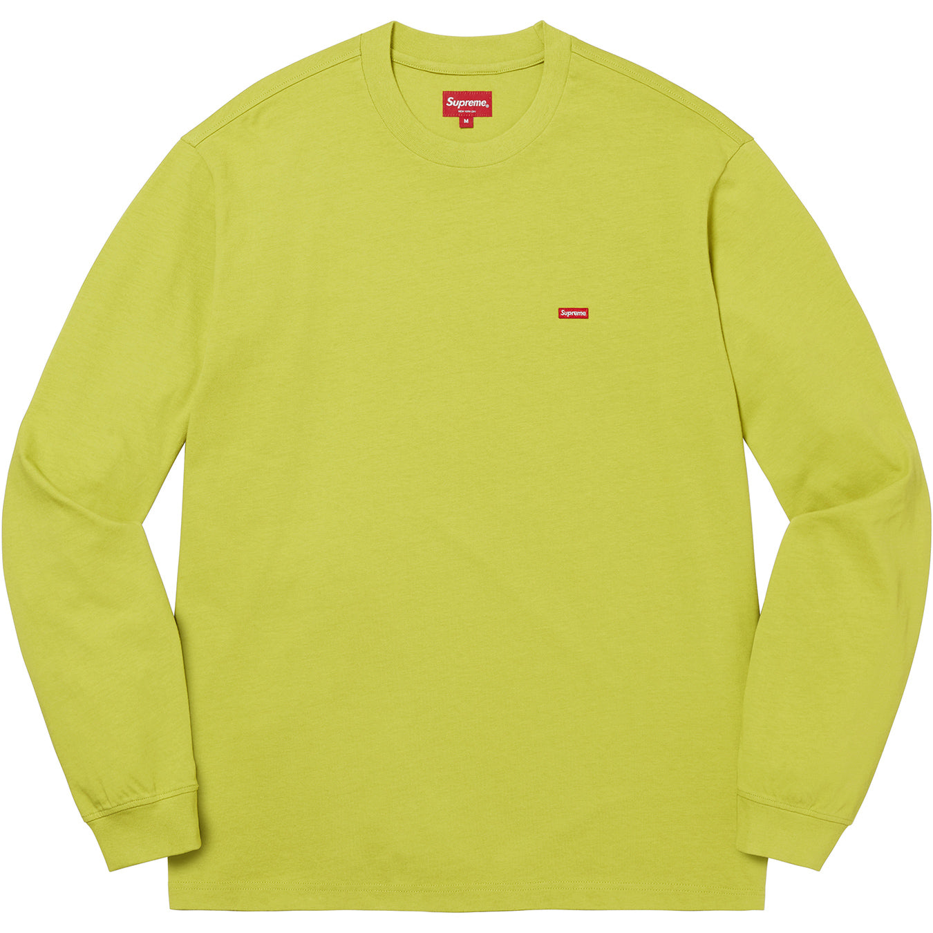 Supreme Small Box Logo Long Sleeve T-Shirt - Green | SS23 Collection | Streetwear Fashion for Men & Women | Casual Wear & Urban Style