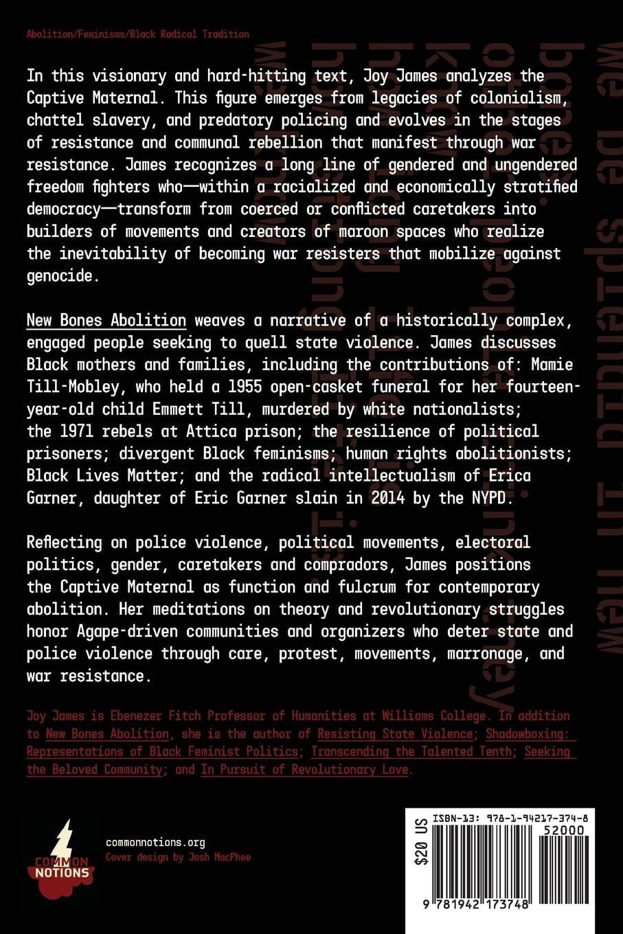 New Bones Abolition: Captive Maternal Agency and the Legacy of Erica Garner - A Powerful Memoir on Social Justice and Motherhood in Modern America