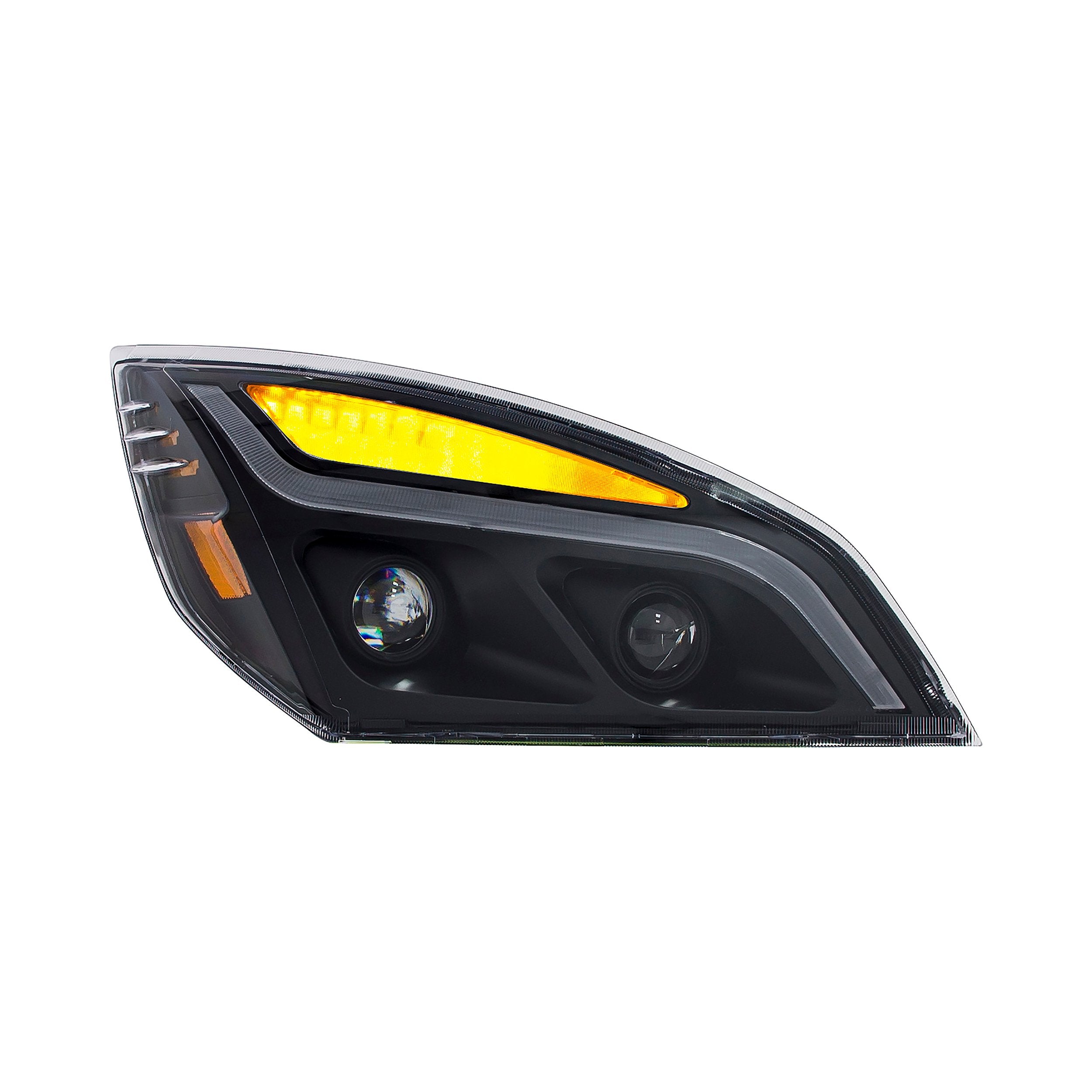 Fortpro LED Projector Headlight for Freightliner Cascadia 2018+ (Right Side/Passenger Side) - High Brightness, Durable Replacement Headlight for Truck Upgrades - Perfect for Night Driving & Foggy Conditions