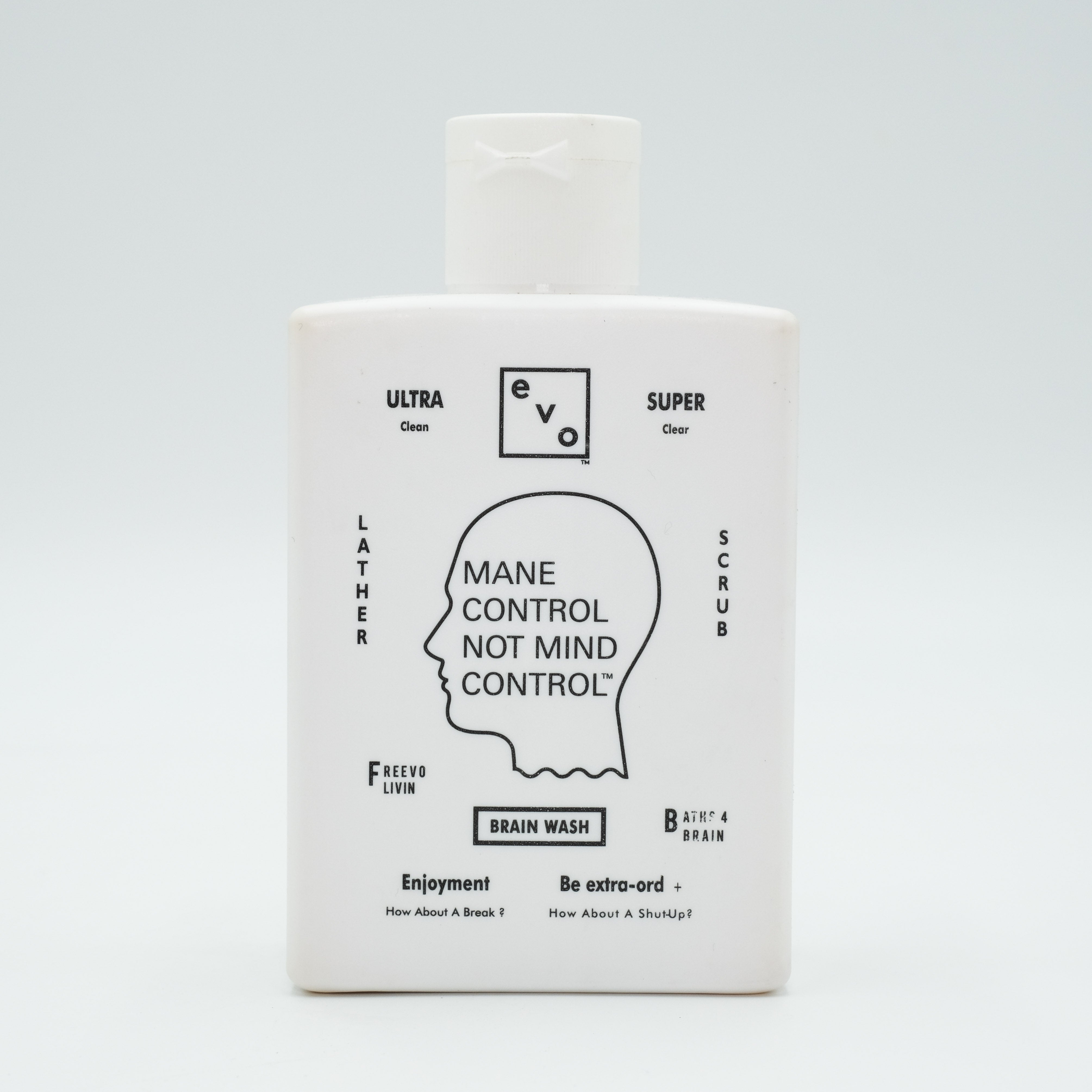 EVO Mane Control Shampoo - Volumizing & Cleansing Hair Wash with Lather Scrub (7 oz) - Perfect for Fine, Flat Hair & Daily Volume Boost