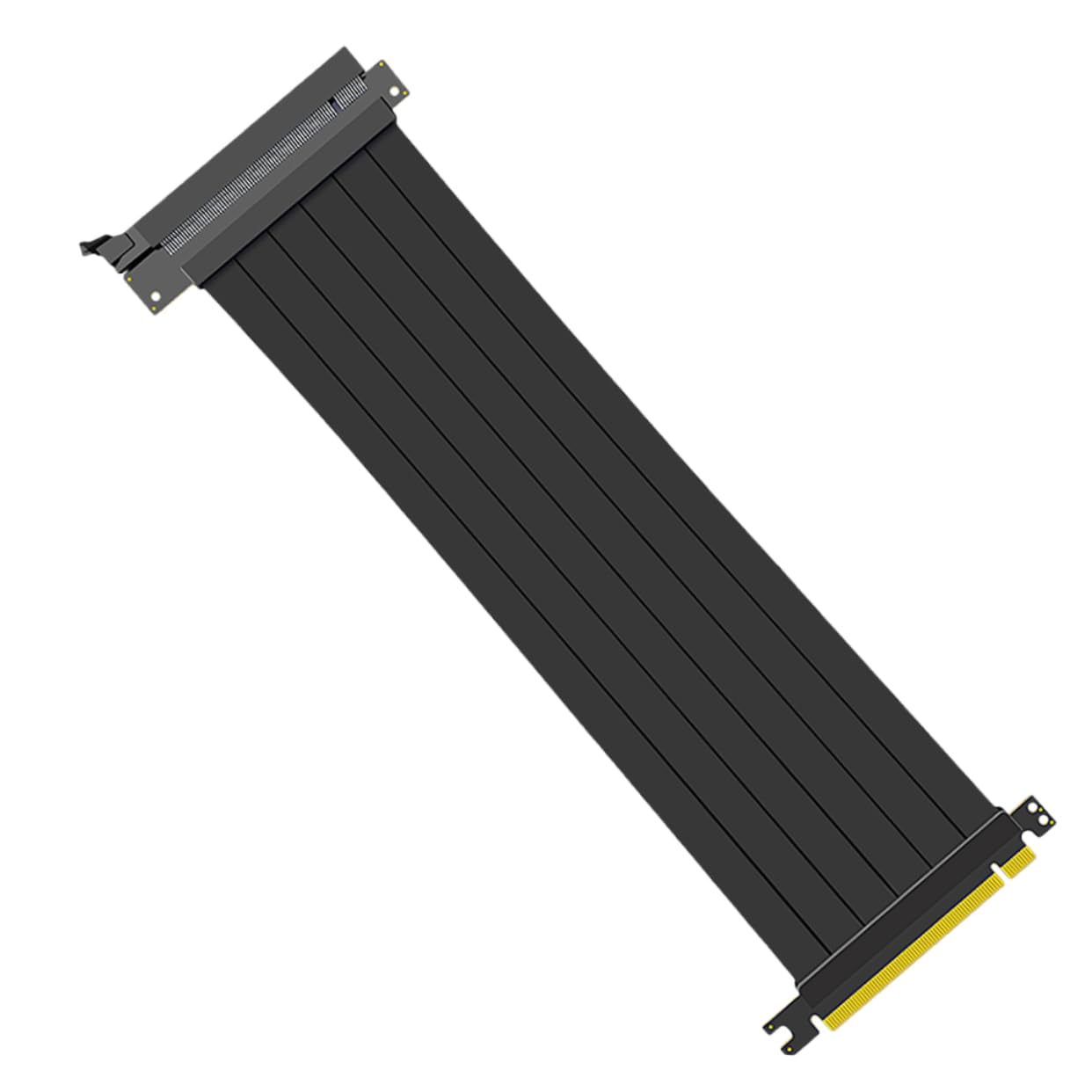 5-Pack PCIe Riser Cable Extensions - 180mm High-Speed GPU Extension Cords with Copper Core for Graphics Card, Computer Fan & PC Components | Perfect for Crypto Mining Rigs, Gaming PCs & Workstation Builds
