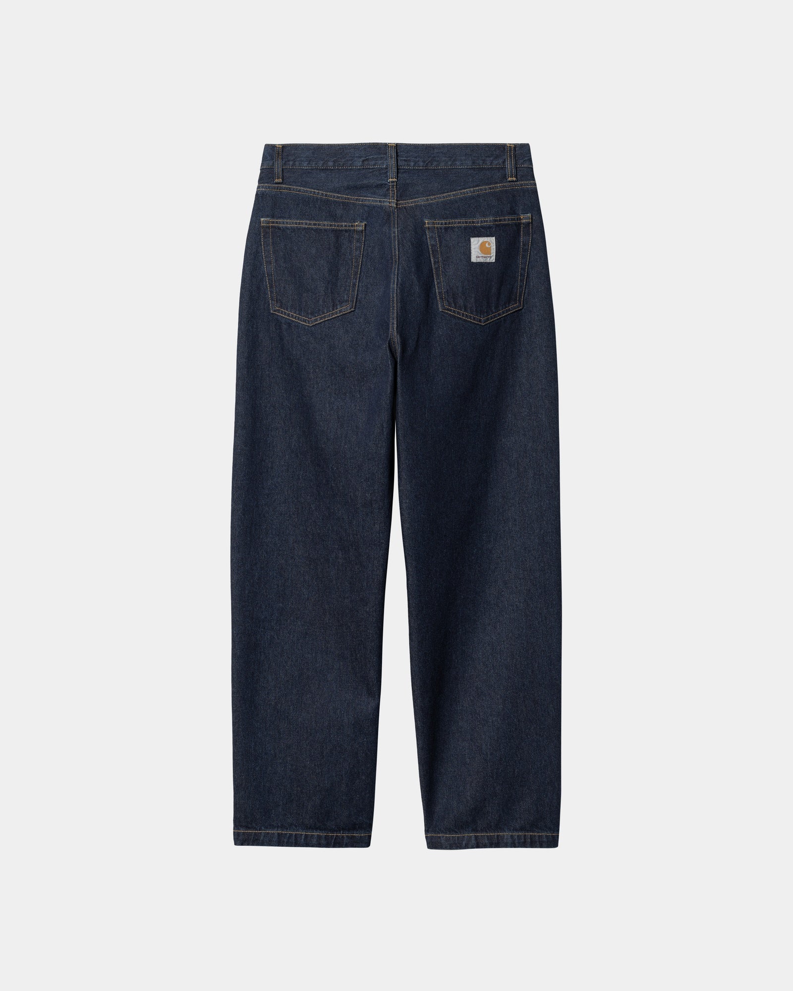 Landon Men's Blue Rinsed Denim Jeans - Comfortable Slim Fit Pants for Casual Wear & Everyday Outfits