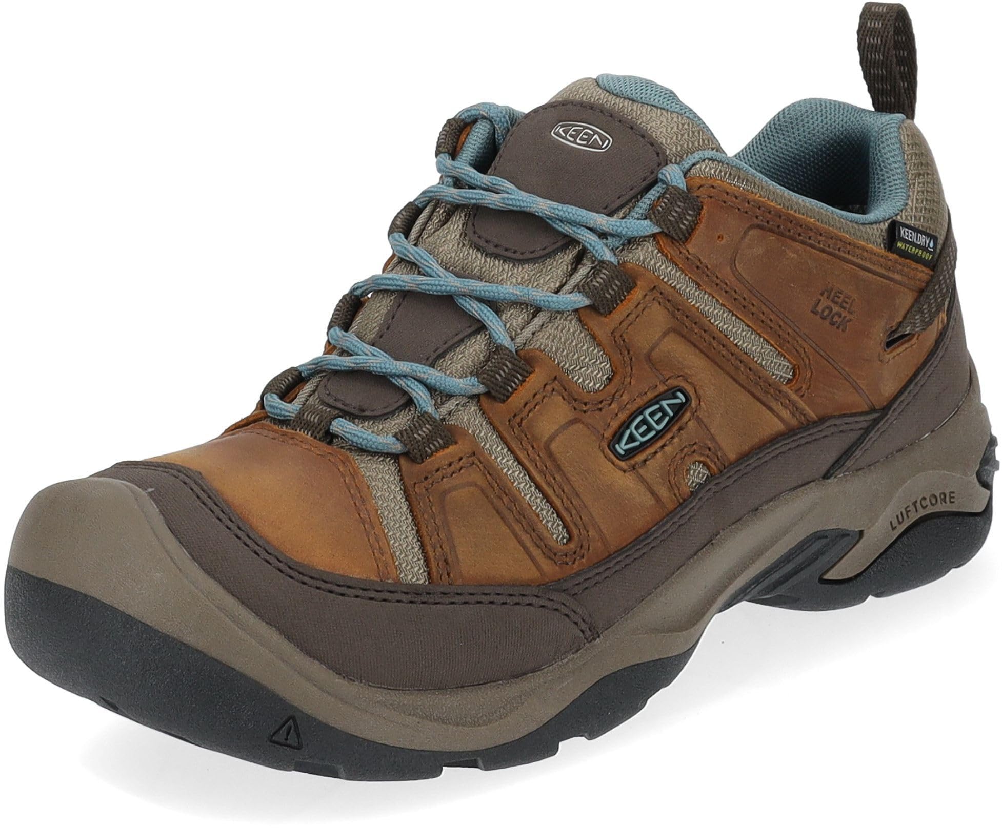 KEEN Women's Circadia Low Height Waterproof Hiking Shoes - Comfortable Outdoor Walking & Trail Shoes for Women - Perfect for Hiking, Camping, and Everyday Adventures