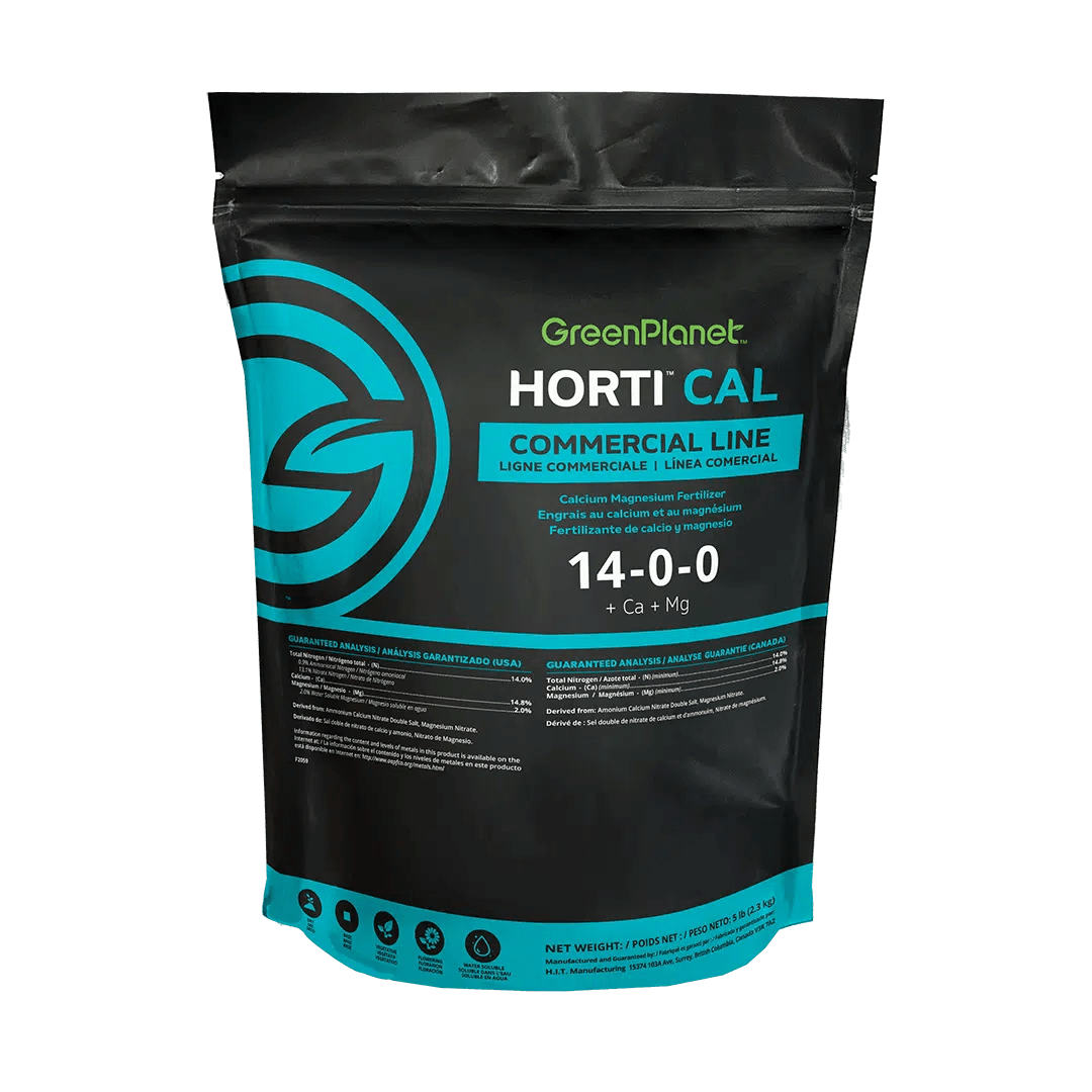 Green Planet HortiCal (14-0-0) Organic Liquid Calcium Fertilizer for Plants - Boosts Growth & Prevents Blossom End Rot - Ideal for Tomatoes, Peppers & Vegetables