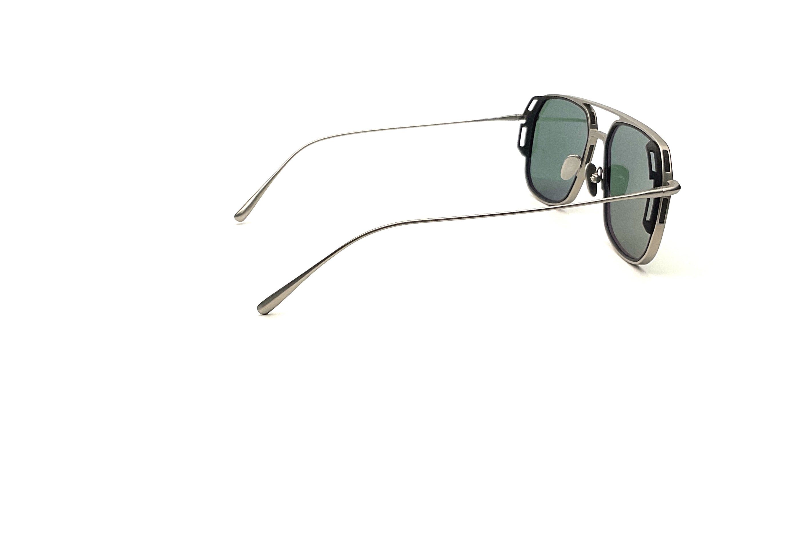 BRETT Eyewear Louis Matte Titanium Black Frame Sunglasses - Stylish UV Protection for Outdoor Activities & Driving