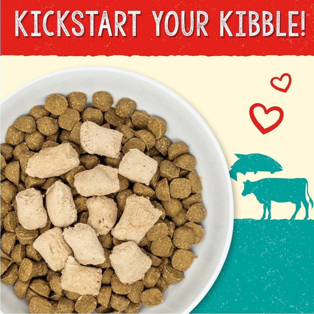 Grain-Free Freeze-Dried Cage-Free Surf N Turf Dog Food Topper - High Protein Meal Mixer for Dogs | Perfect for Picky Eaters & Senior Dogs