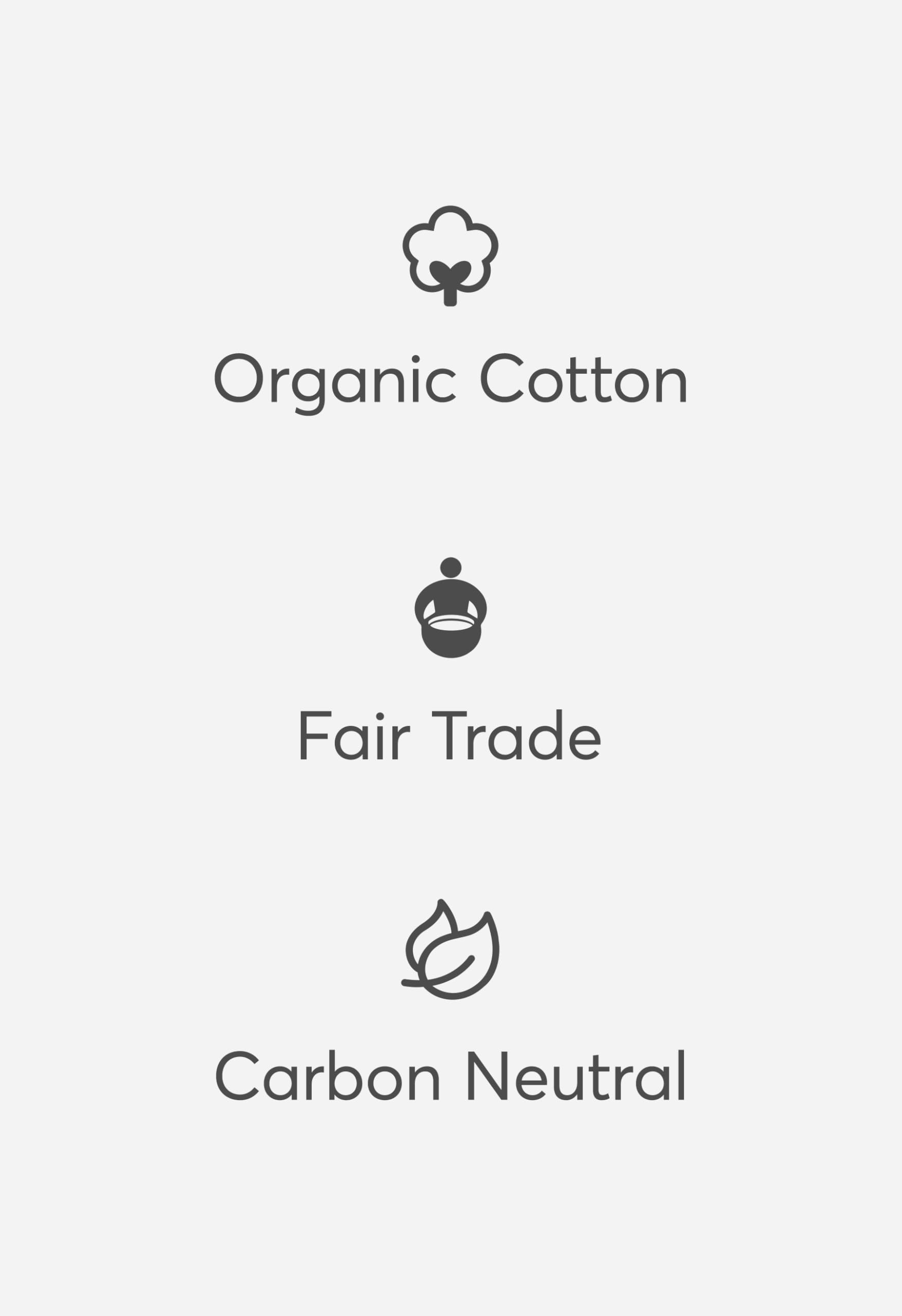 Pact Women's Organic Cotton Camisole Tank Top with Built-in Bra & Adjustable Straps - Soft Breathable Undershirt for Yoga, Layering & Everyday Comfort