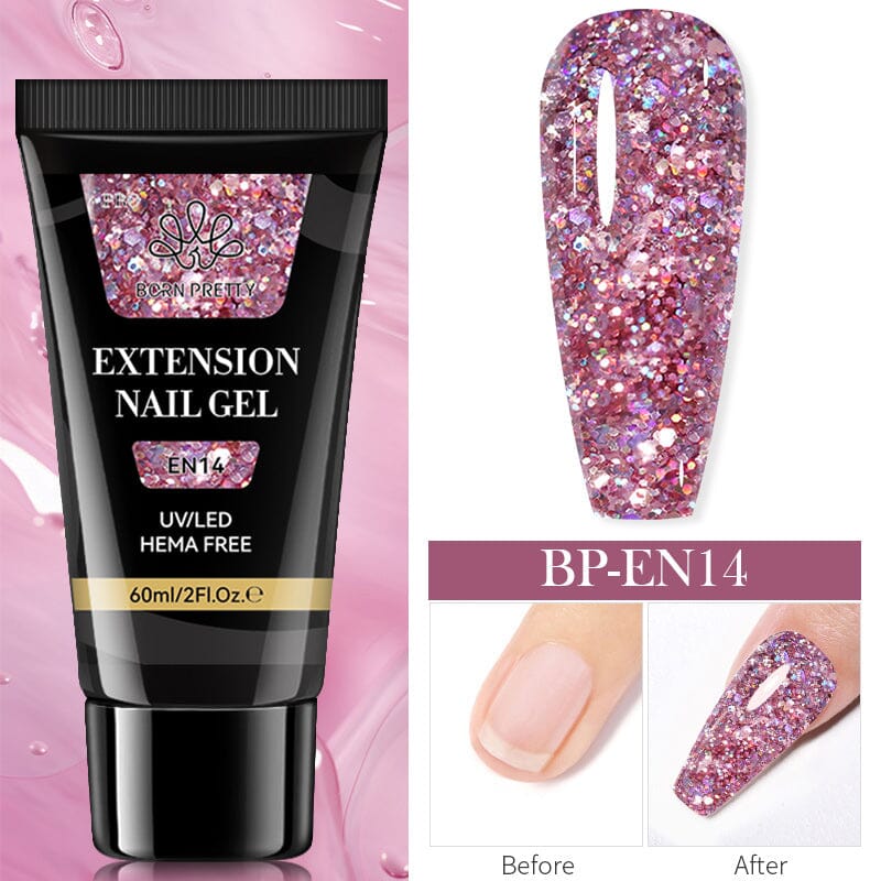 Born Pretty Poly Gel in a Tube - Professional Nail Extension & Repair Kit for DIY Manicures at Home - Perfect for Salon-Quality Nails, Acrylic Alternative, and Nail Art Designs