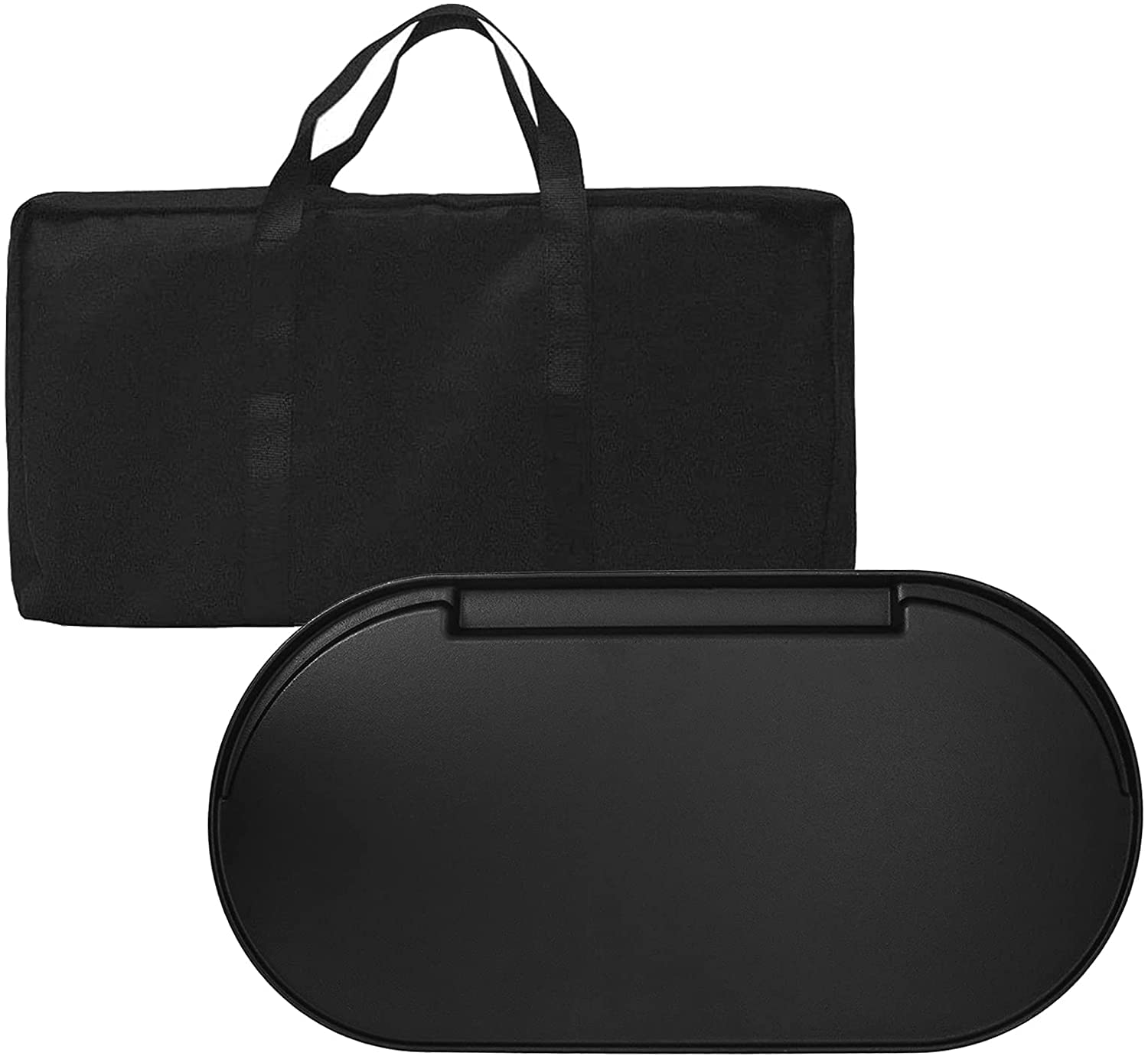 **Coleman Roadtrip 285 Full-Size Cast Iron Griddle with Non-Stick Surface & Carry Bag – Perfect for Camping, Grilling, and Outdoor Cooking**