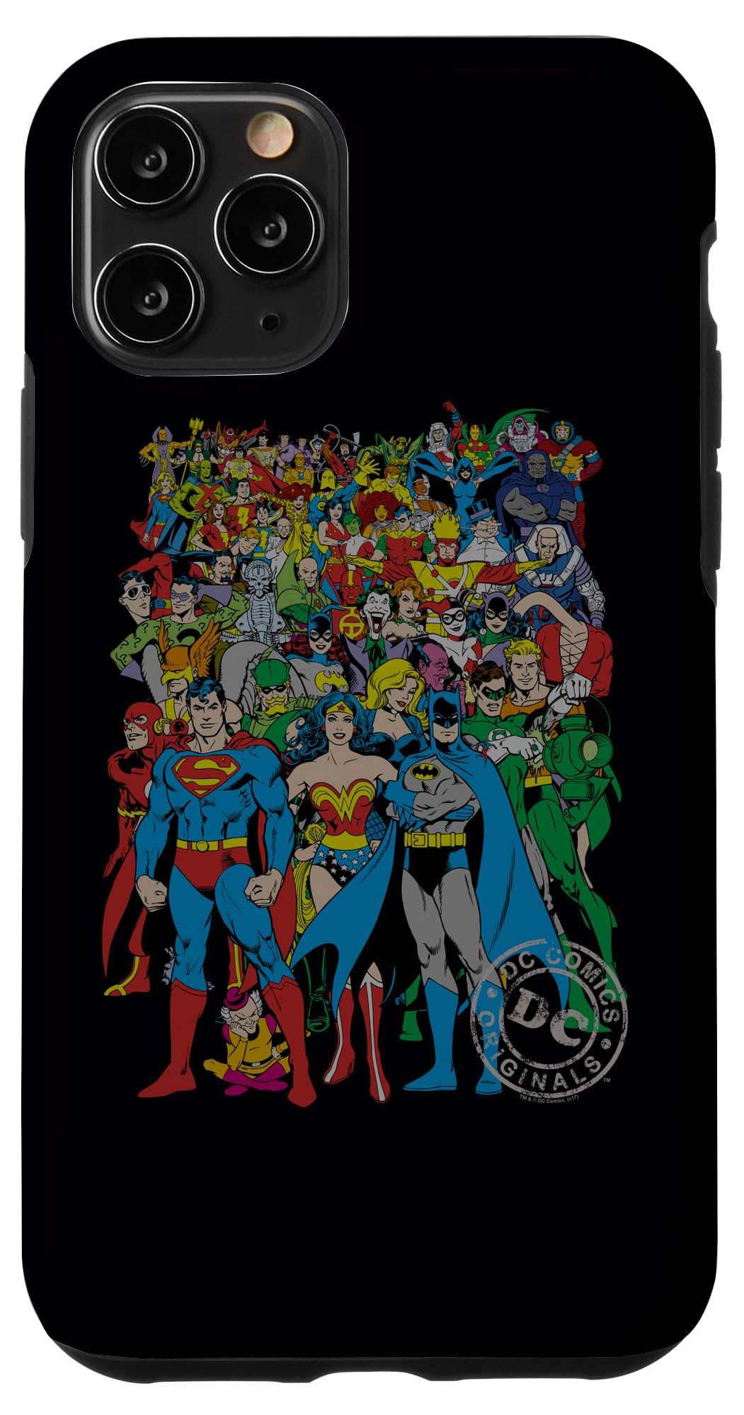 Original Justice League iPhone 11 Pro Case - Premium Superhero Phone Cover for Protection & Style | Perfect for DC Fans, Cosplay & Everyday Use