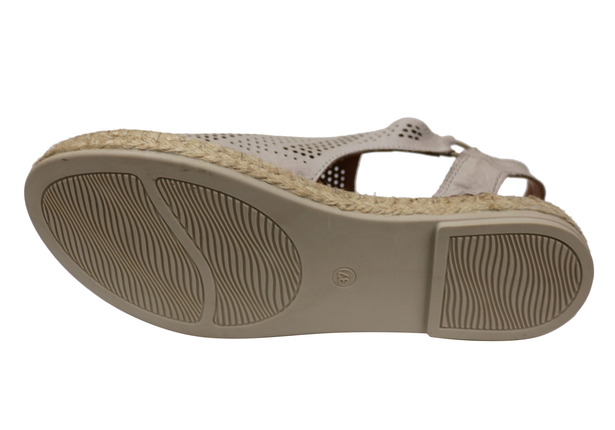 Orizonte Katrina Women's European Leather Comfort Espadrille Sandals - Stylish & Comfortable Summer Shoes for Beach, Vacation & Casual Outings