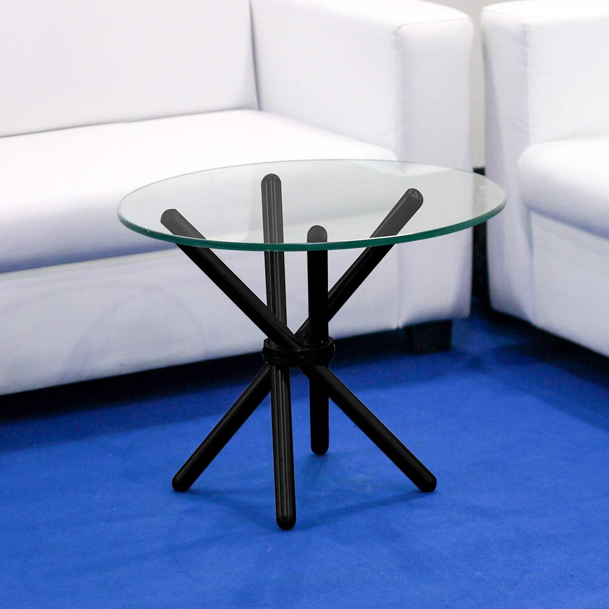 Tempered Clear Round Glass Table Top 18