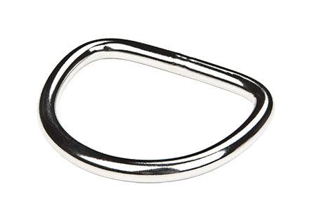 XDeep 6mm Thick D-Ring Buckles (10 Pack) - Heavy Duty for Scuba Diving, Backpacks, and Outdoor Gear