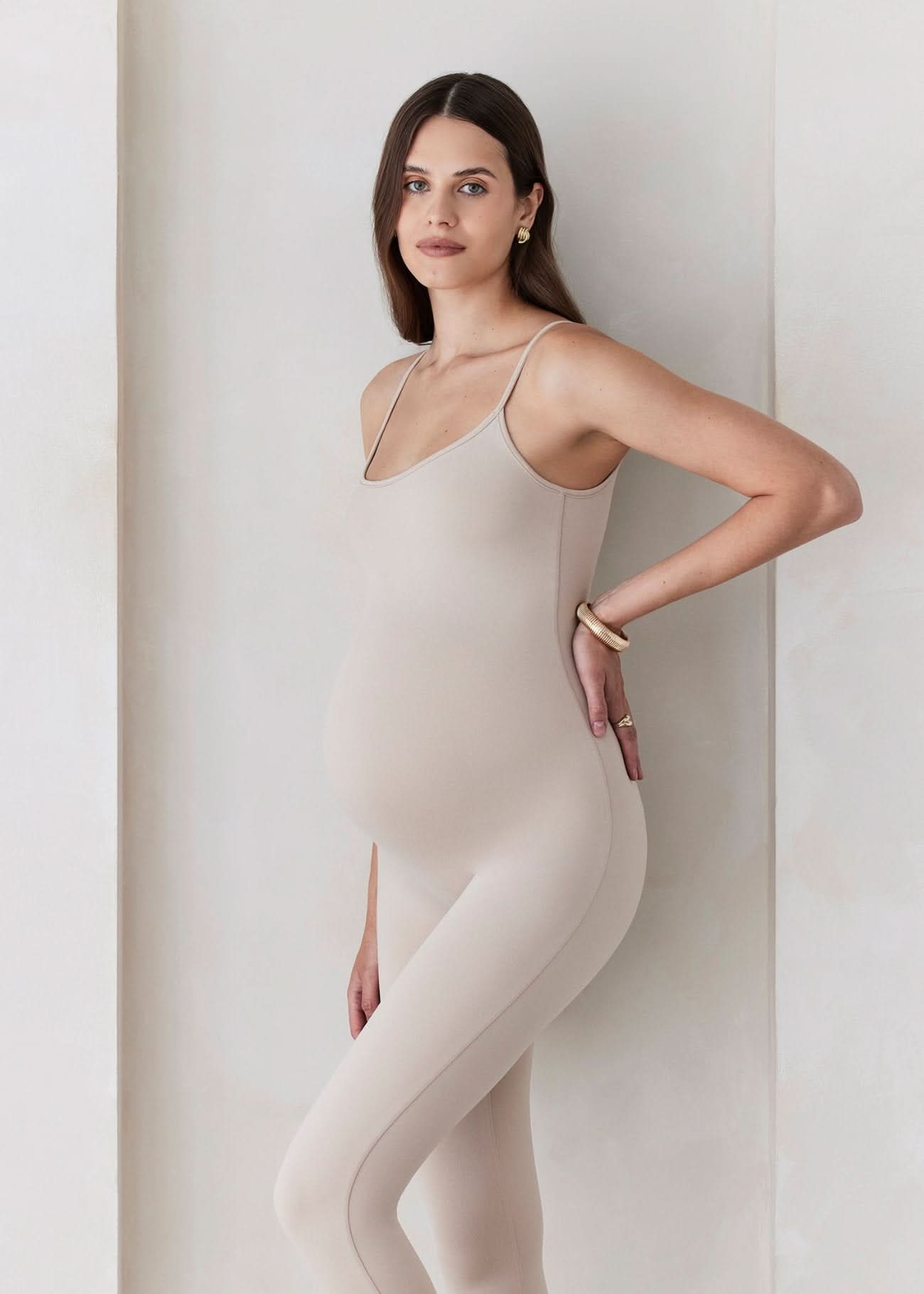 The Kate Maternity Unitard - Comfortable & Stylish Pregnancy Bodysuit for Expecting Moms | Perfect for Yoga, Work & Everyday Wear
