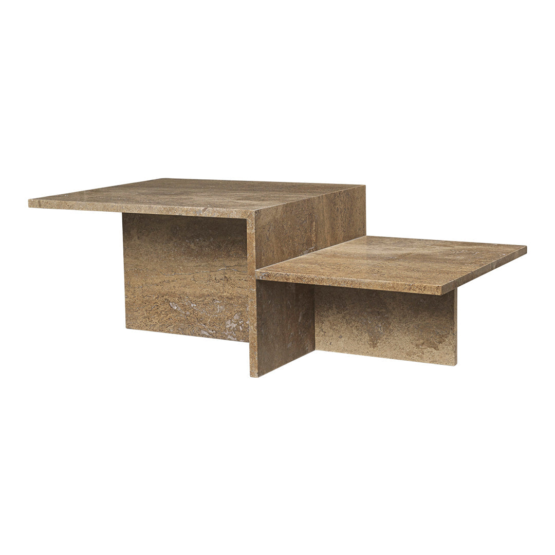 Modern Glass Top Coffee Table - Stylish Living Room Centerpiece for Home Decor | Perfect for Small Spaces, Apartments & Lounges