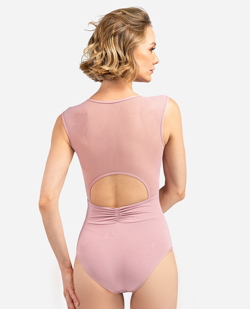 Vera Cap Sleeve Leotard for Ballet & Dance - Women's Stretch Leotard with Comfortable Fit - Perfect for Ballet Class, Dance Practice & Performance