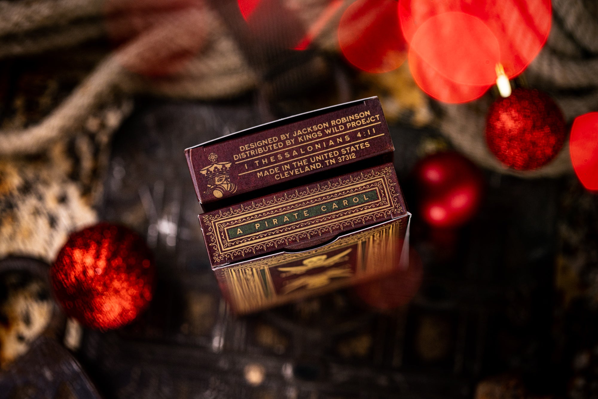 Premium Pirate Carol Luxury Playing Cards - Elegant Deck for Poker, Magic Tricks & Collectors - Perfect for Game Nights, Gifts & Themed Parties