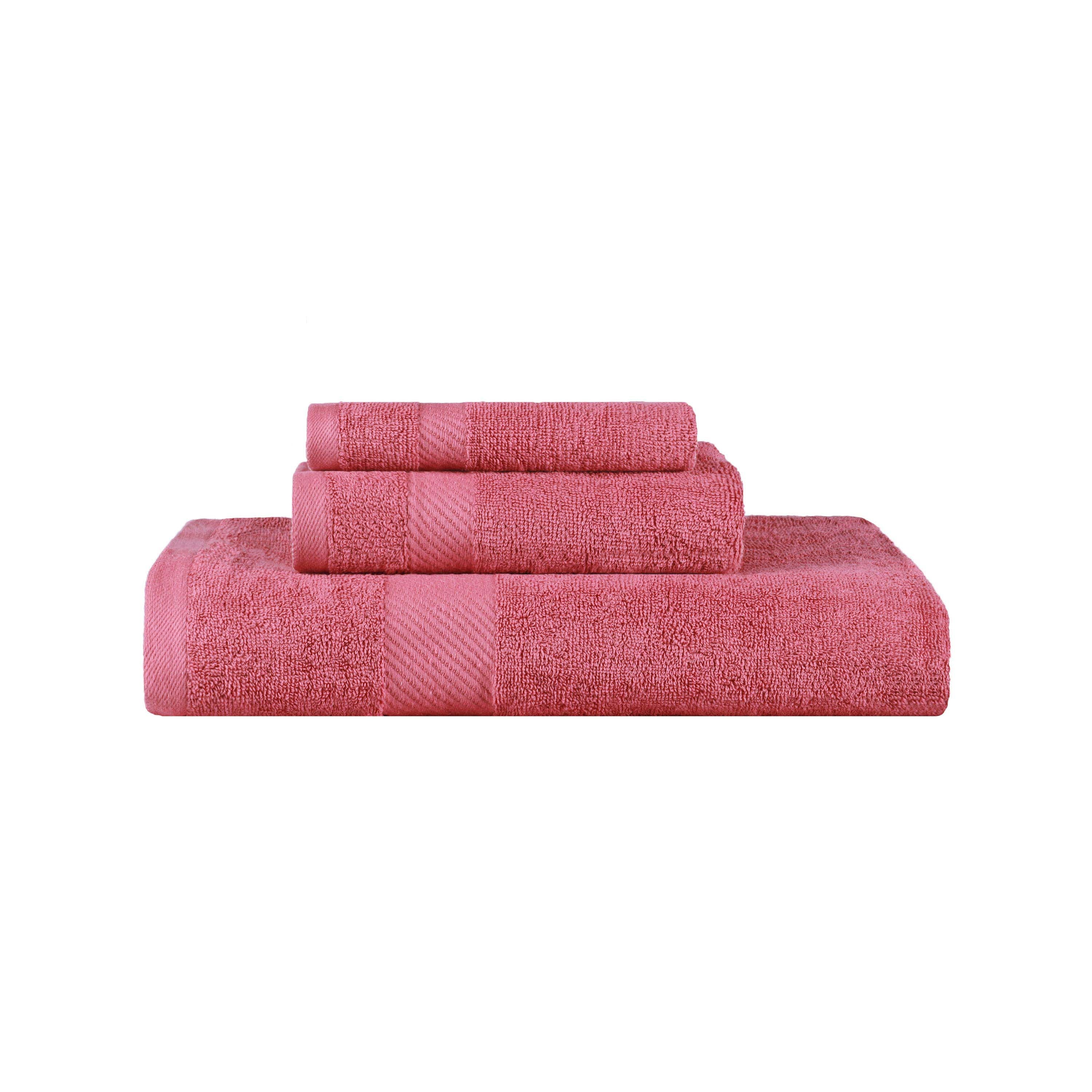 Premium Egyptian Cotton Quick-Drying 3-Piece Bath Towel Set - Ultra Soft & Absorbent for Spa, Gym & Luxury Home Use