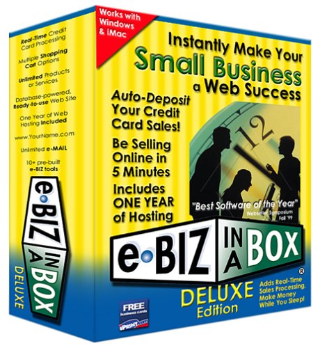 E-Biz In A Box Deluxe 3.8.2 - Complete E-Commerce Solution for Online Business | Start & Grow Your Digital Store | Perfect for Entrepreneurs & Small Businesses