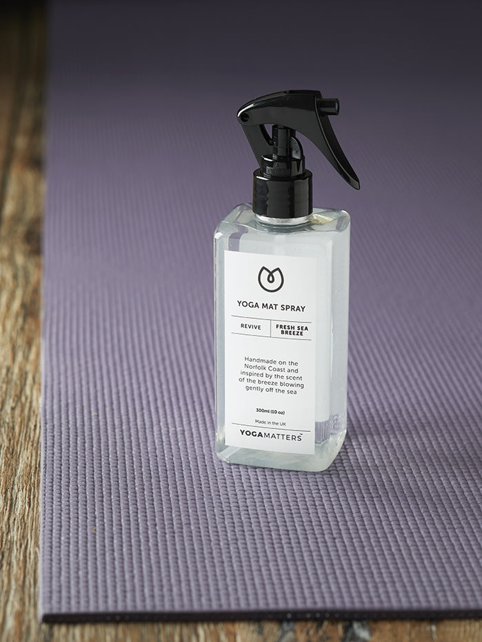 Yogamatters Revive Yoga Mat Cleaner Spray - Natural & Eco-Friendly Yoga Mat Cleaner for Deep Cleaning & Disinfecting - Perfect for Home, Studio & Travel Use