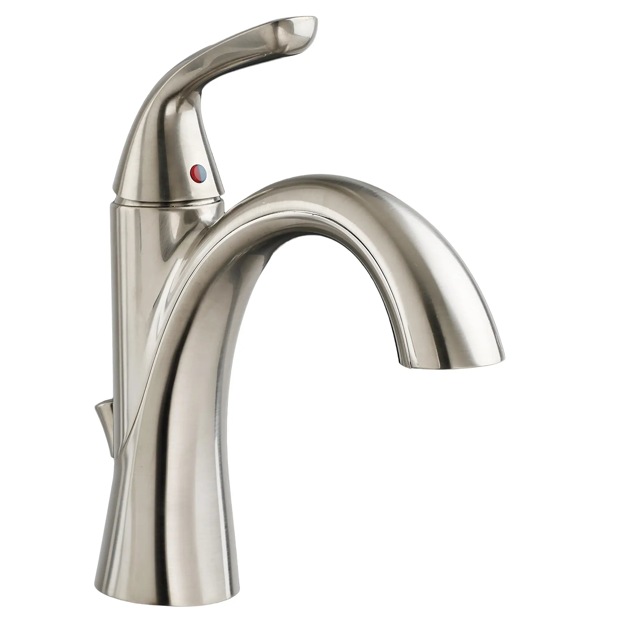 Fluent® Single Hole Single Handle Bathroom Faucet 1.2 GPM Water-Saving - Modern Chrome Bathroom Sink Faucet with Lever Handle - Perfect for Small Bathrooms & Powder Rooms