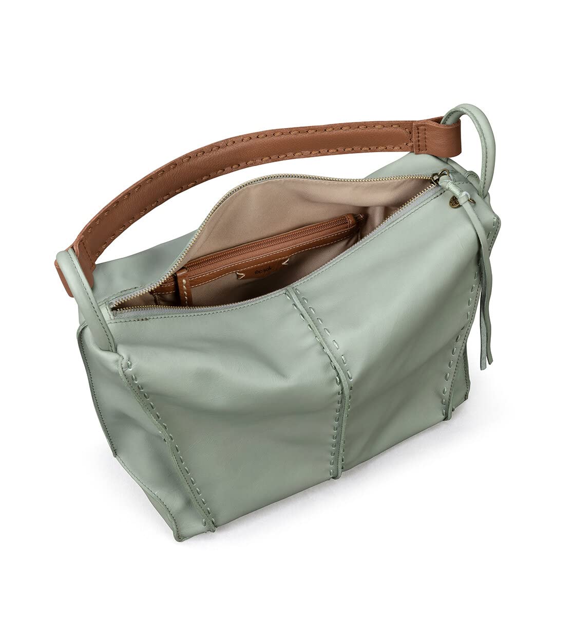 The Sak Los Feliz Genuine Leather Hobo Shoulder Bag for Women - Stylish & Spacious Crossbody Purse for Work, Travel & Everyday Use