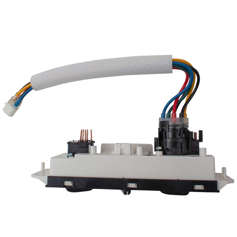Brock A/C and Heater Blower Motor Control Switch Replacement for 1999-2001 Jeep Wrangler TJ - Perfect for Off-Road Adventures & Climate Control Maintenance