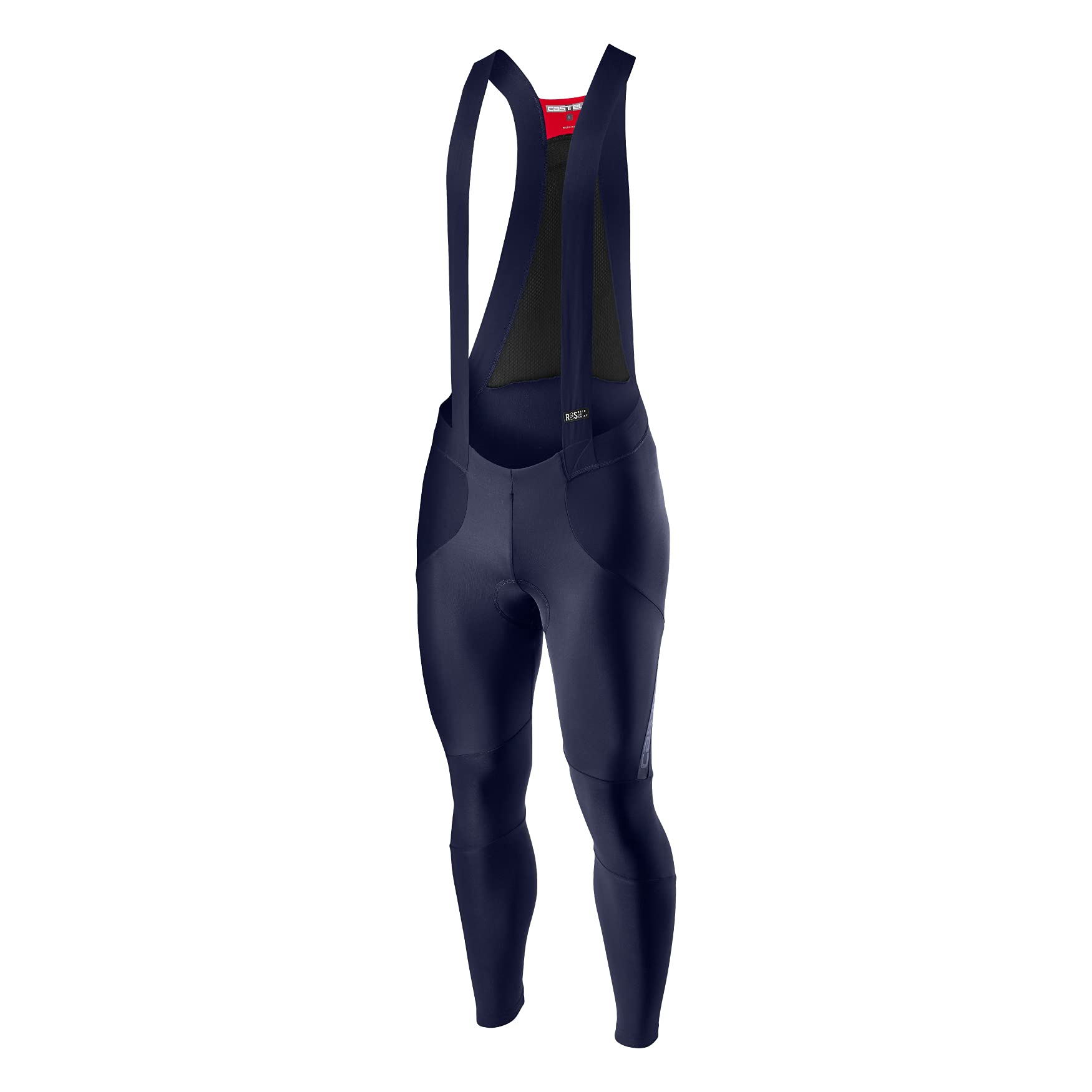 Castelli Cycling Sorpasso ROS Bibtight - Men's Thermal Cycling Tights for Road & Gravel Biking | Windproof & Breathable | Perfect for Cold Weather Training & Long-Distance Rides