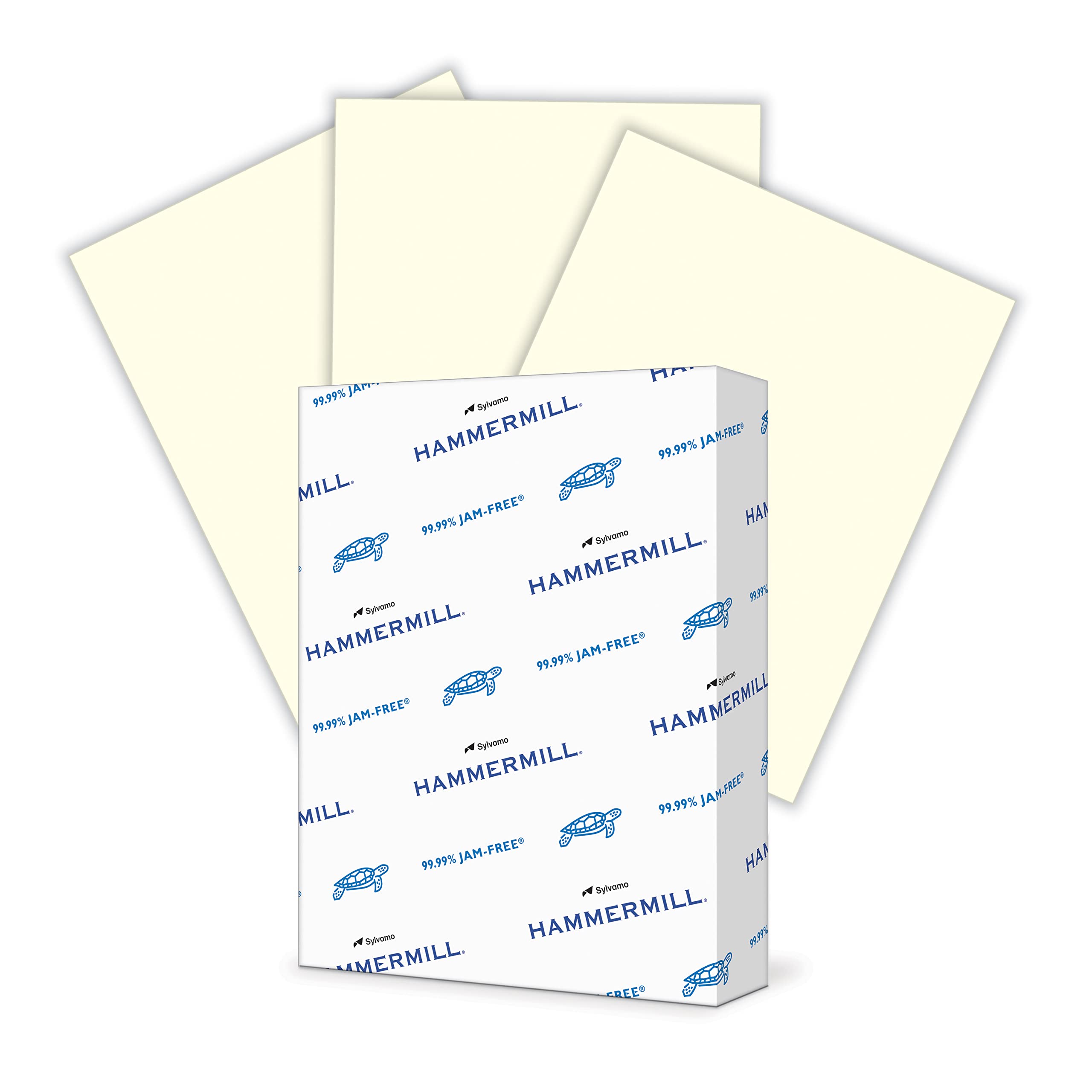 Hammermill 20 lb Cream Colored Printer Paper - 8.5 x 11 Inches, 500 Sheets/Ream - Pastel Paper for Office, School & Crafting - Made in USA (168030R)