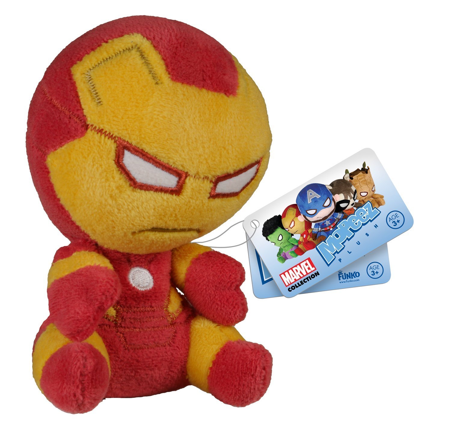 Funko Mopeez Marvel Iron Man Collectible Action Figure - Cute Plush Toy for Marvel Fans, Home Decor & Gift for Kids & Adults