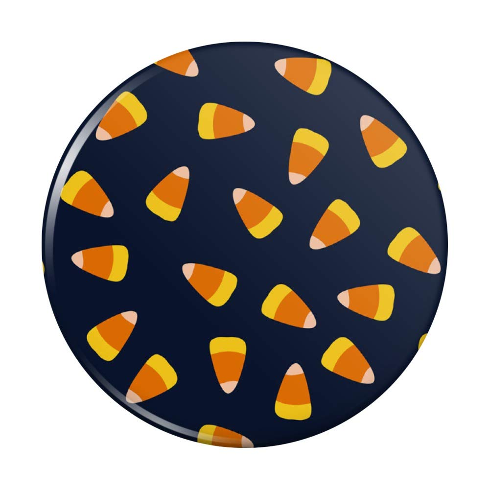 Sweet Orange Candy Corn Pattern Kitchen Refrigerator Magnet - Fun Halloween Decor for Fridge, Lockers & Office (Set of 6) - Perfect for Holidays, Parties & Home Organization