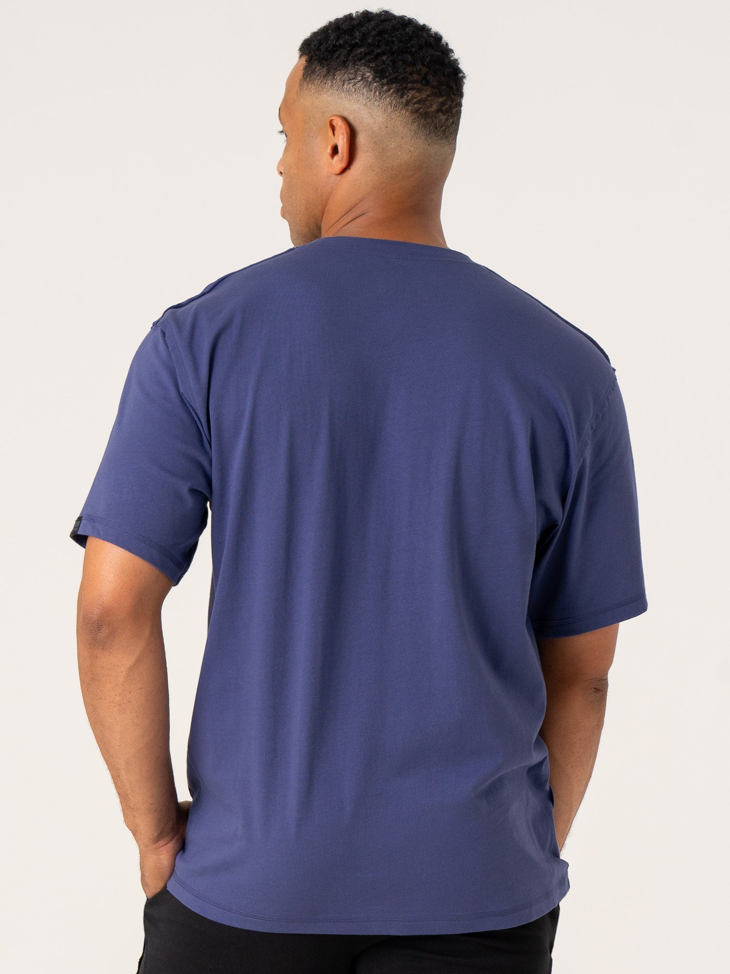 Force Oversized T-Shirt in Indigo - Comfortable & Stylish Loose Fit for Men & Women - Perfect for Casual Wear, Street Style & Loungewear